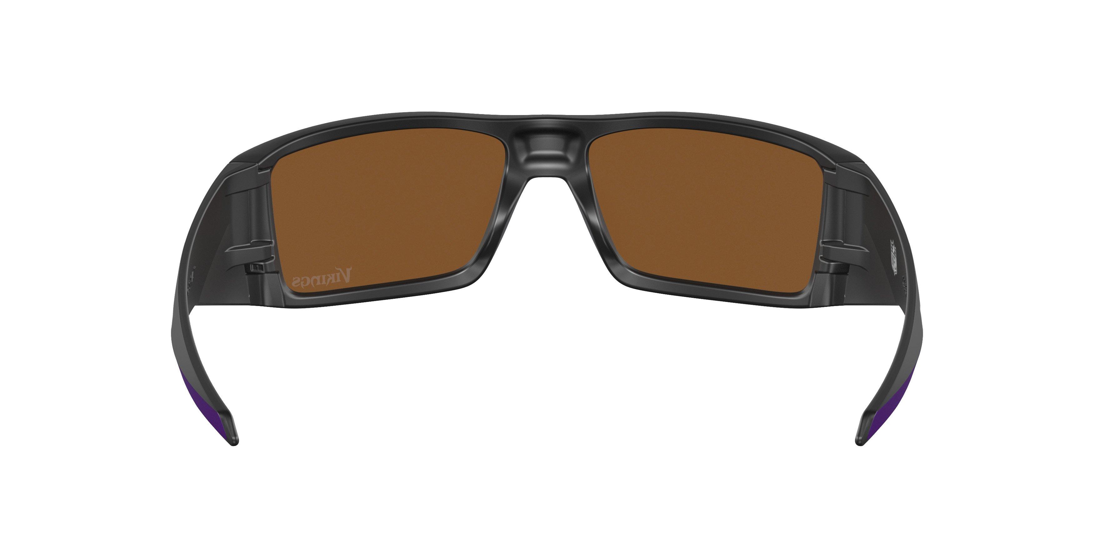 Oakley Heliostat Prizm Violet Sunglasses - Matte Black - BLACK/VIOLET Thumbnail View 3