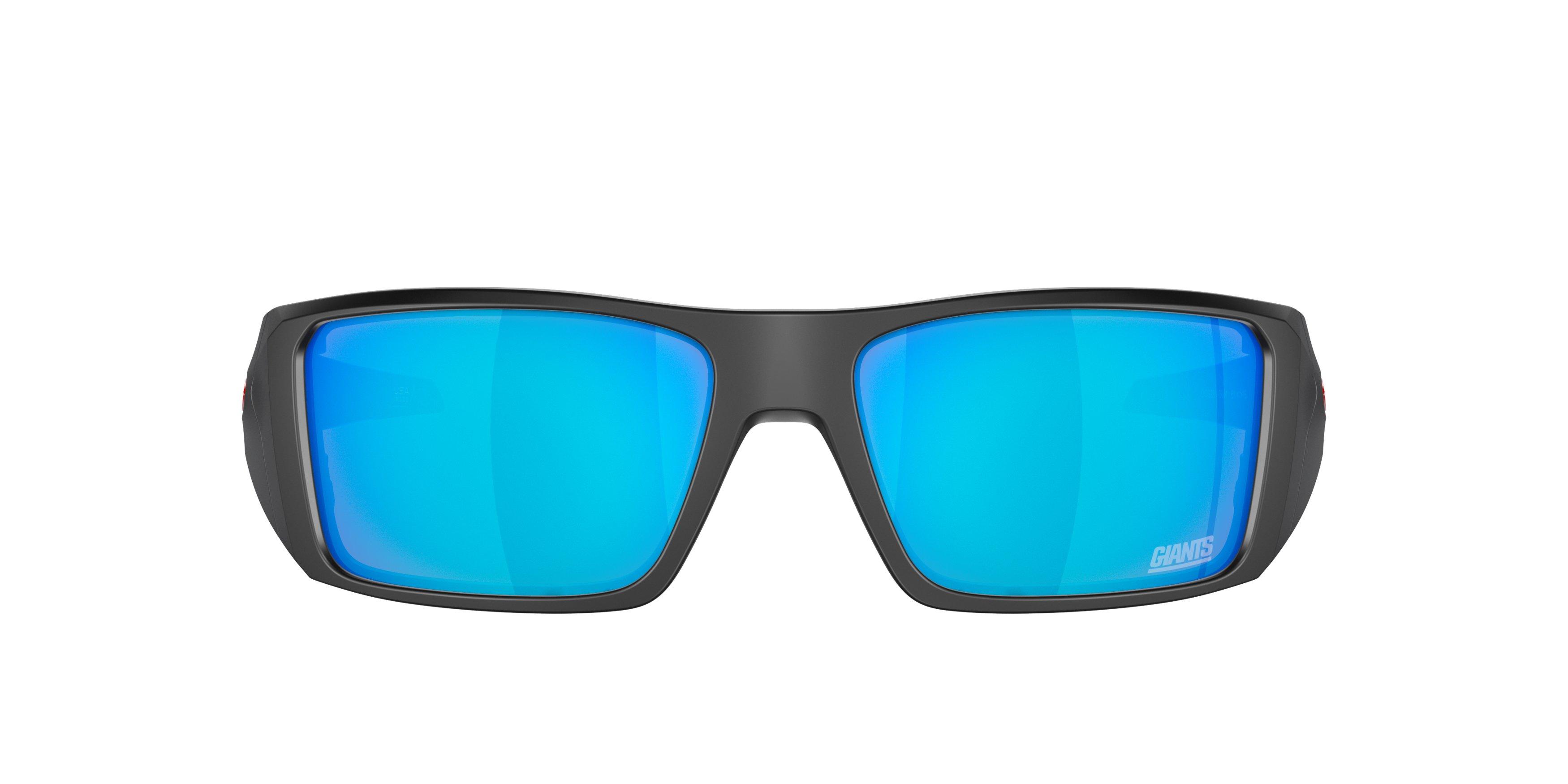Oakley Heliostat Prizm Sapphire Sunglasses - Matte Black - BLACK/BLUE Thumbnail View 2