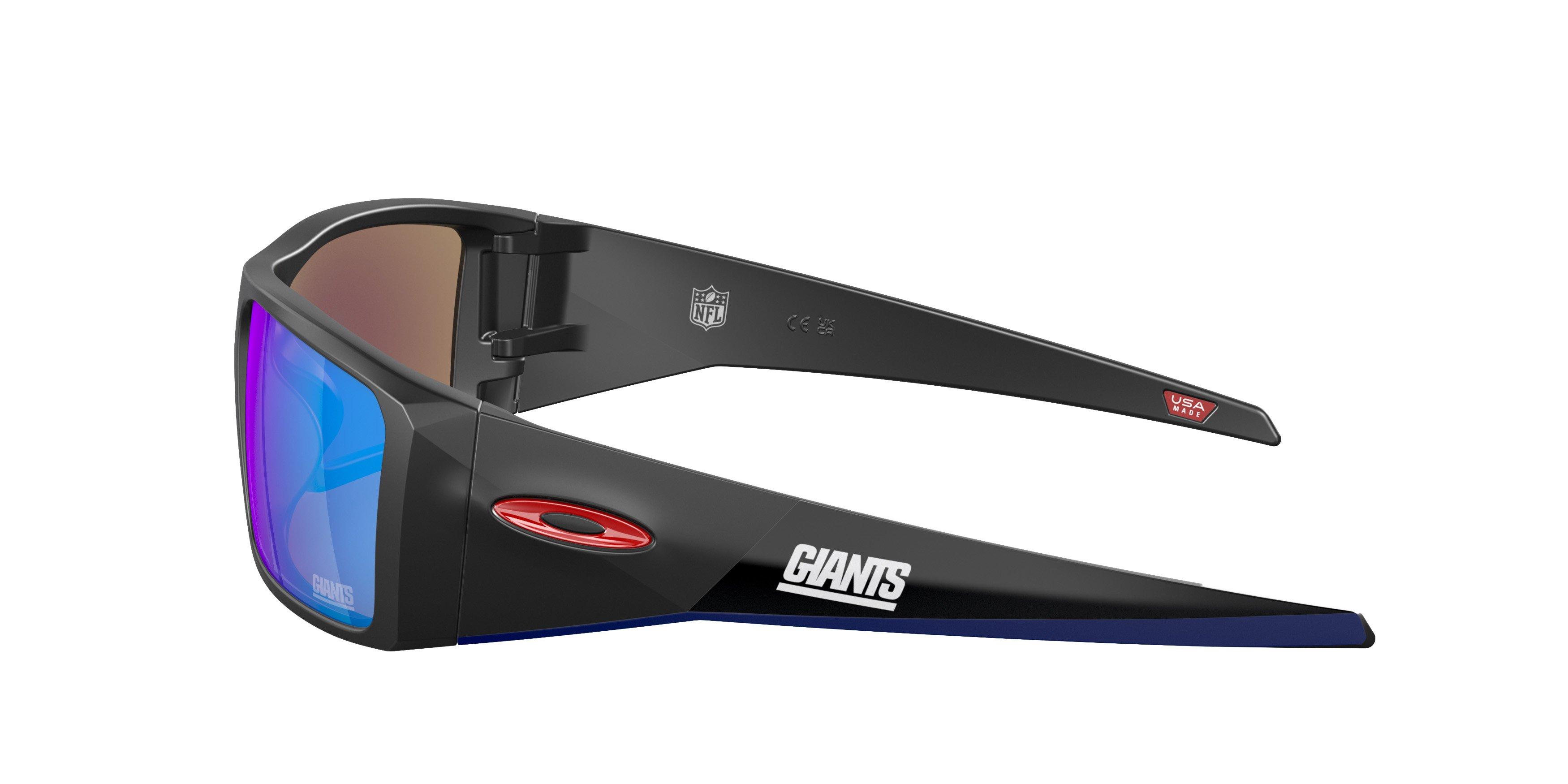 Oakley Heliostat Prizm Sapphire Sunglasses - Matte Black - BLACK/BLUE Thumbnail View 4