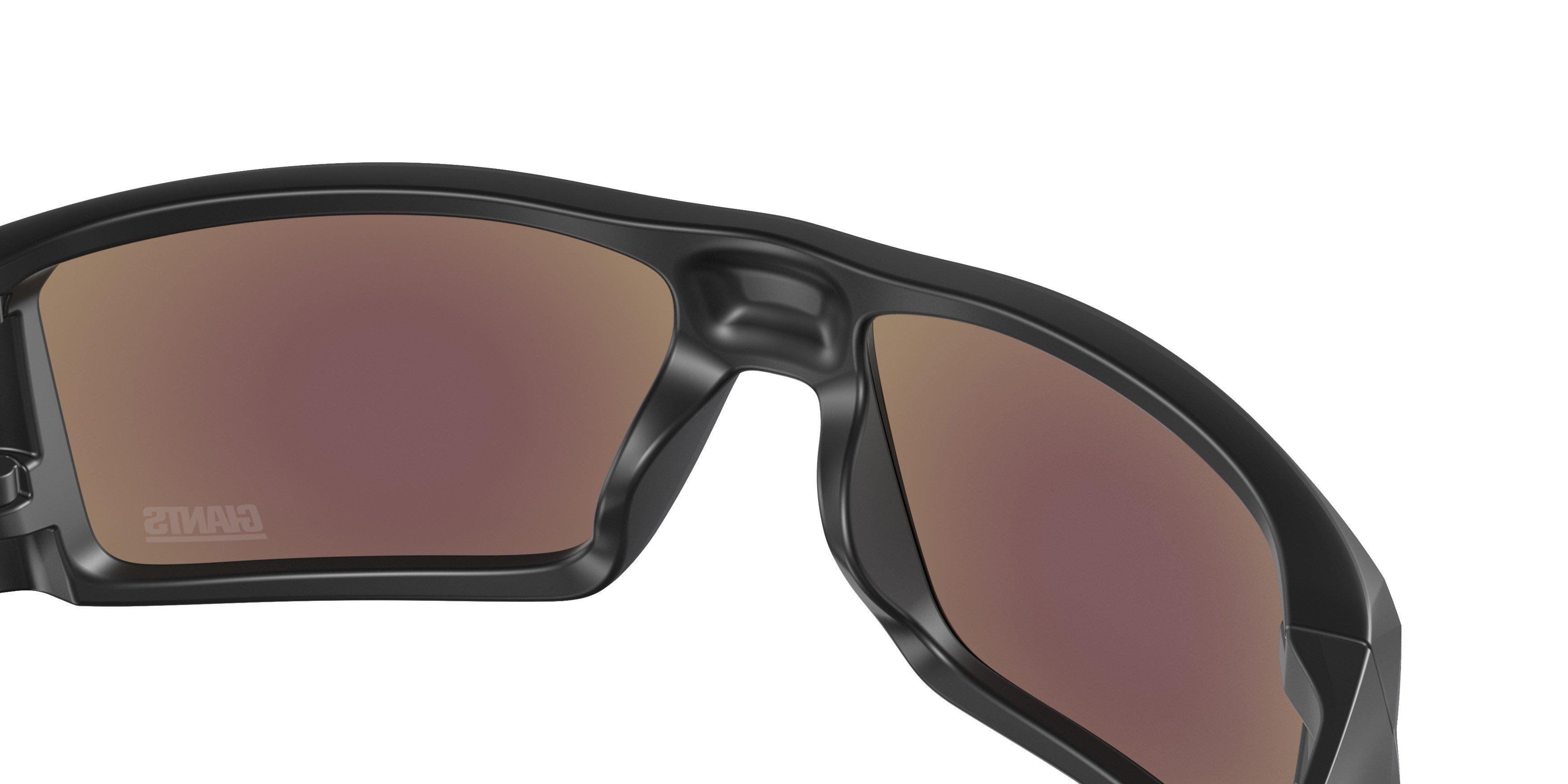 Oakley Heliostat Prizm Sapphire Sunglasses - Matte Black - BLACK/BLUE Thumbnail View 6