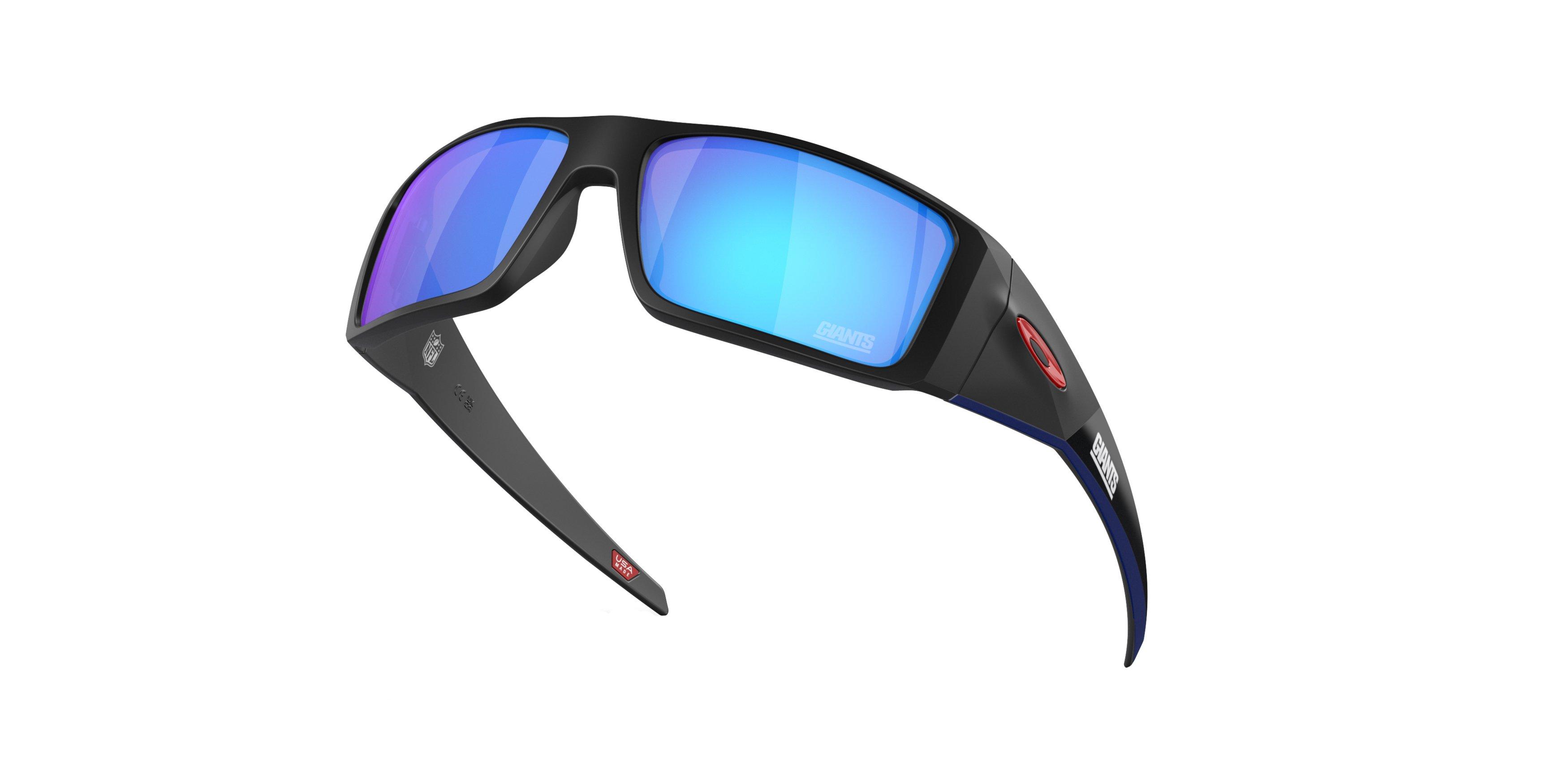 Oakley Heliostat Prizm Sapphire Sunglasses - Matte Black - BLACK/BLUE Thumbnail View 7