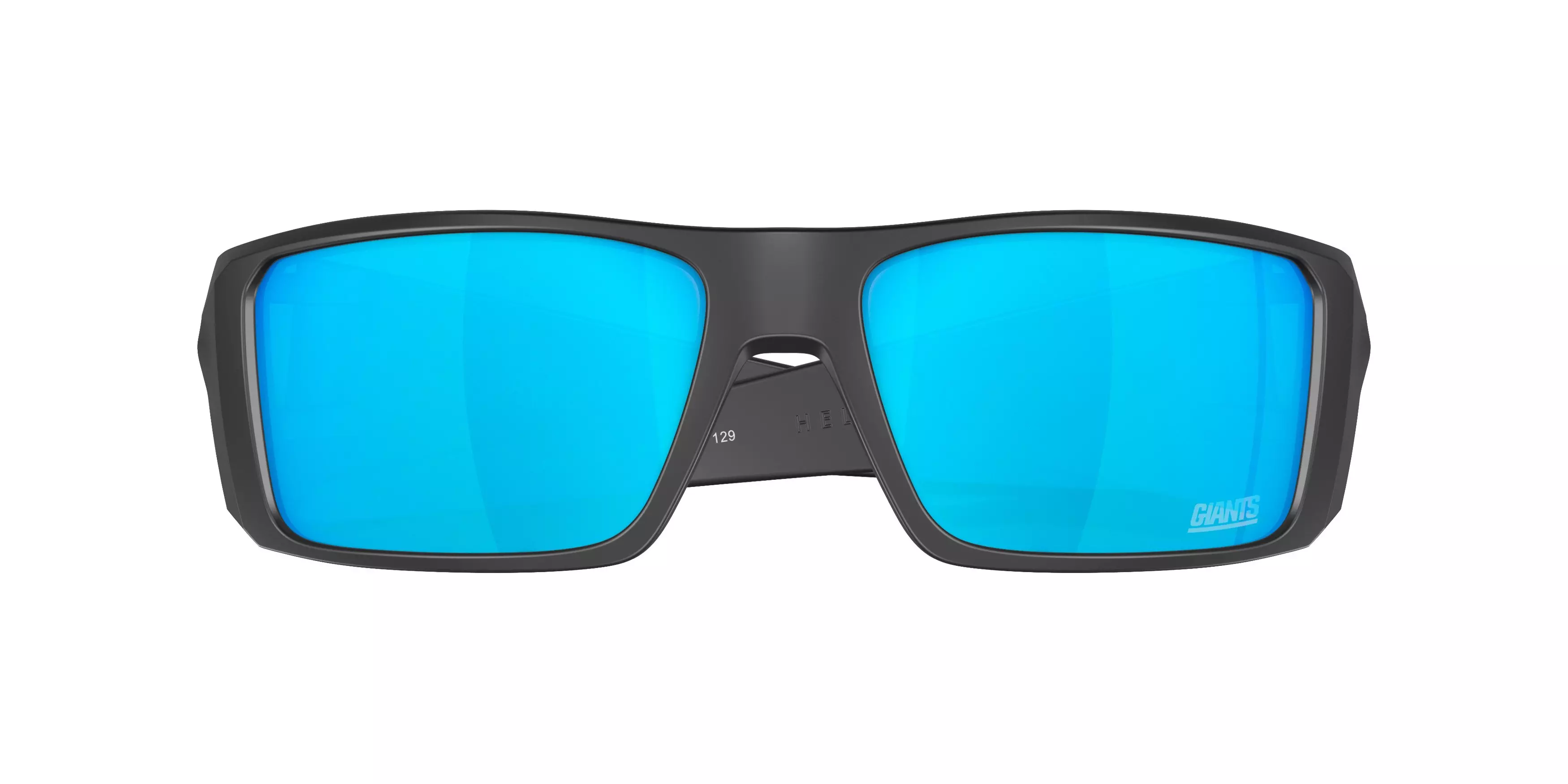 Oakley Heliostat Prizm Sapphire Sunglasses - Matte Black - BLACK/BLUE
