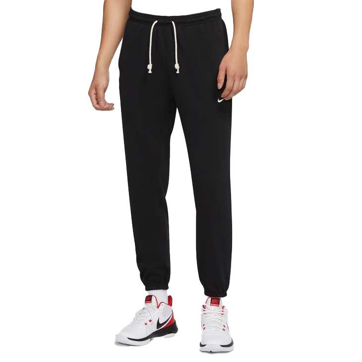 Nike Men's Dri-FIT Standard Issue Black Basketball Pants - BLACK Thumbnail View 1
