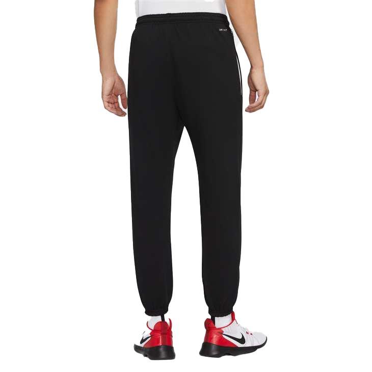 Nike Men's Dri-FIT Standard Issue Black Basketball Pants - BLACK Thumbnail View 2