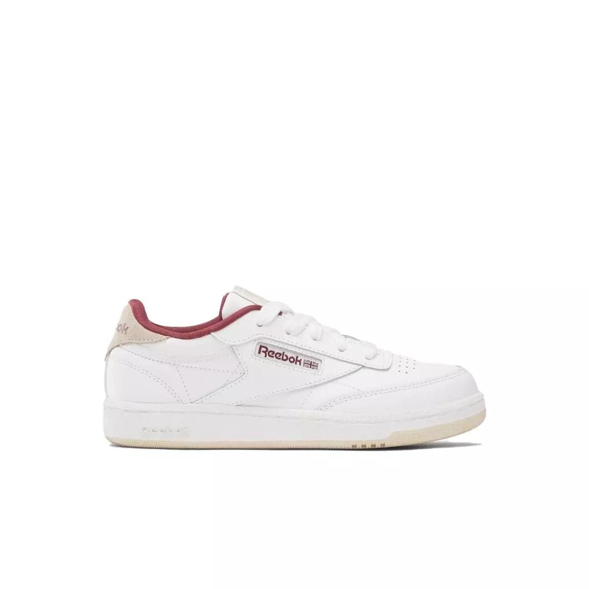 Reebok Club C "Chalk/Stucco/White" Preschool Boys' Shoe - CHALK/STUCCO/WHITE