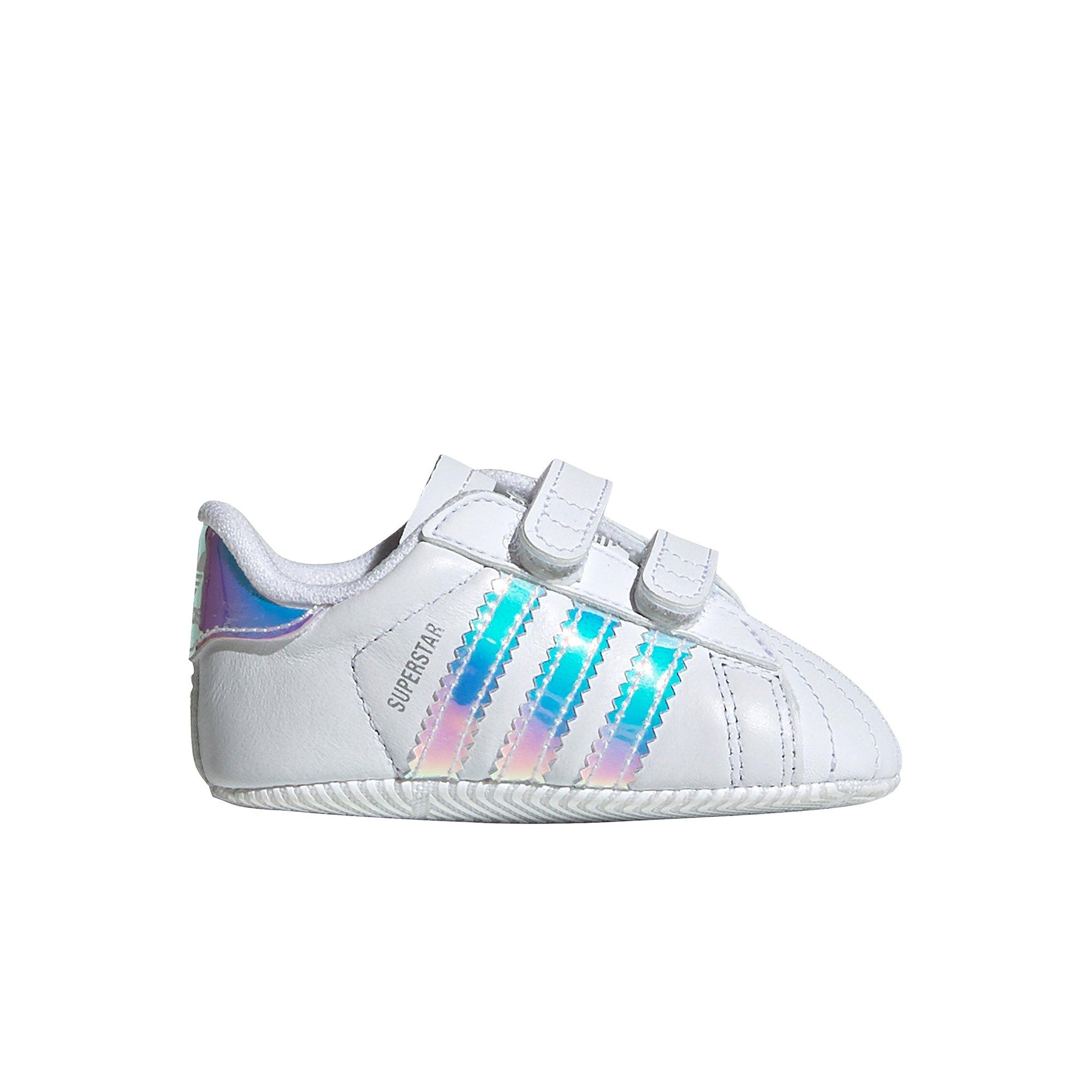 superstar gold iridescent  preschool shoes