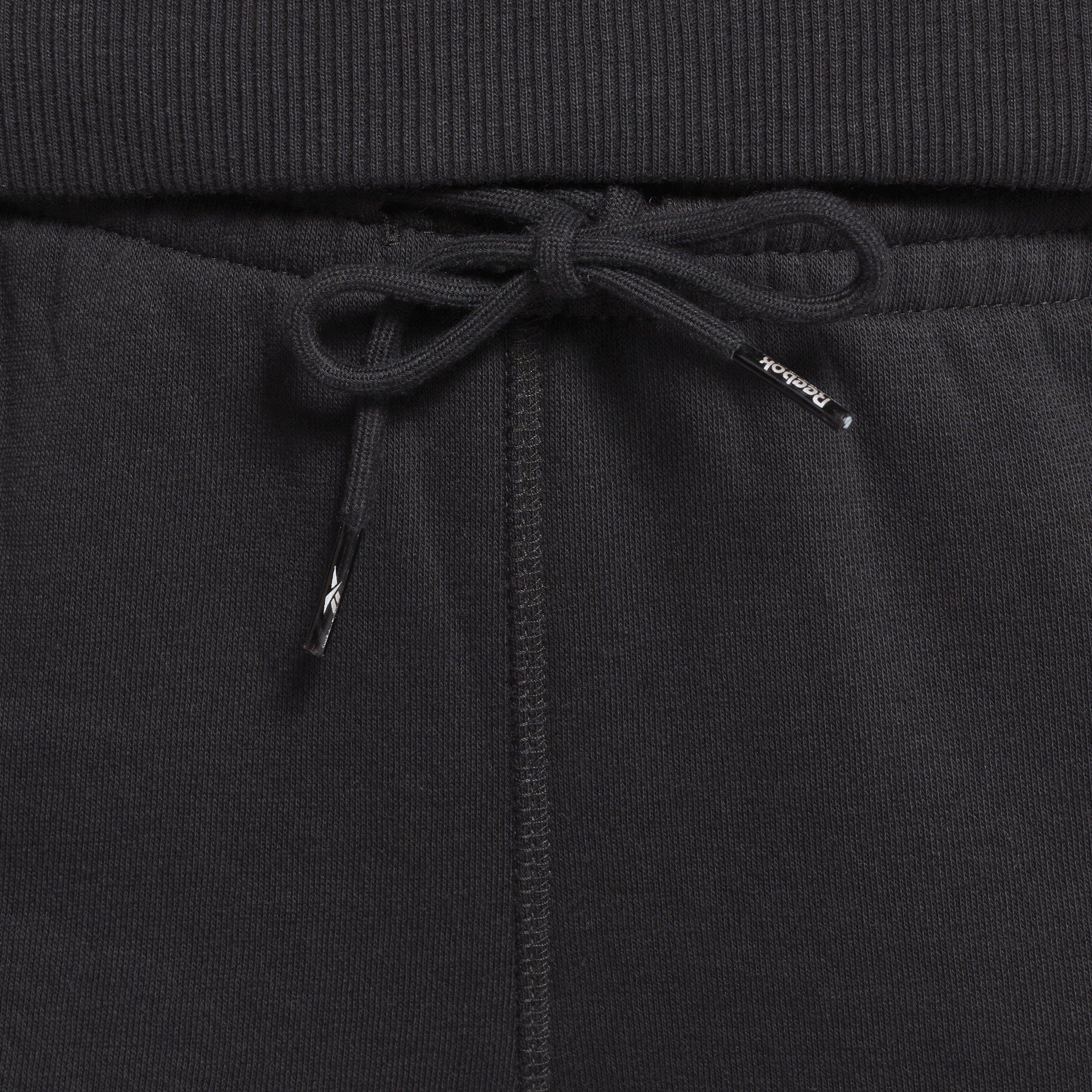 Reebok Women's Identity Fleece Joggers- Black - BLACK Thumbnail View 4