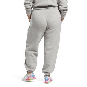 Reebok Women's Identity Fleece Joggers- Heather Grey