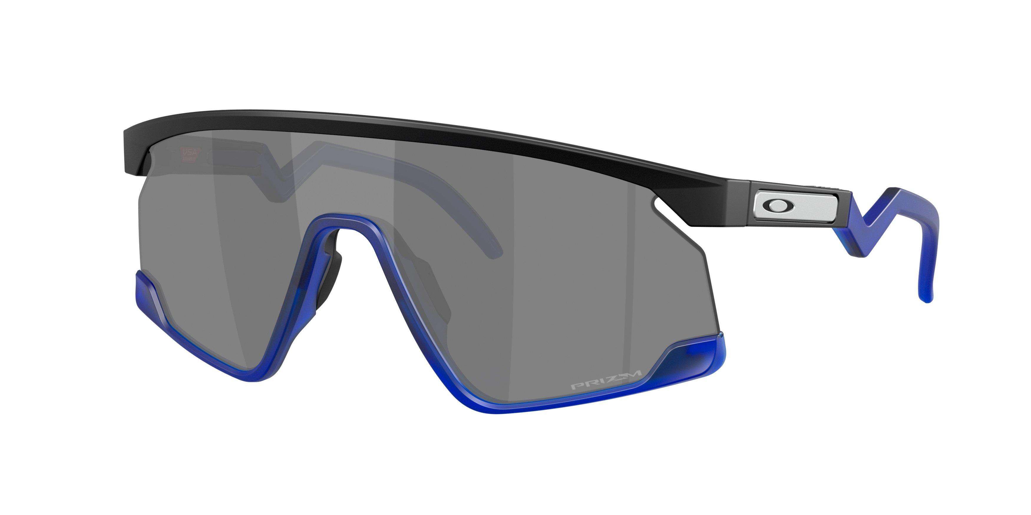 Oakley BXTR Prizm Black Sunglasses - Matte Black - BLACK/GREY Thumbnail View 1