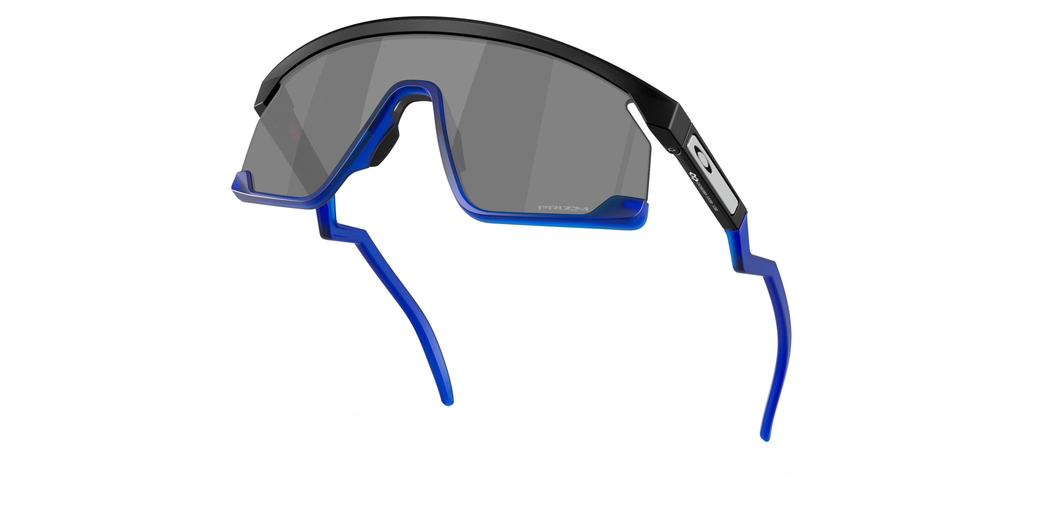 Oakley BXTR Prizm Black Sunglasses - Matte Black - BLACK/GREY Thumbnail View 7