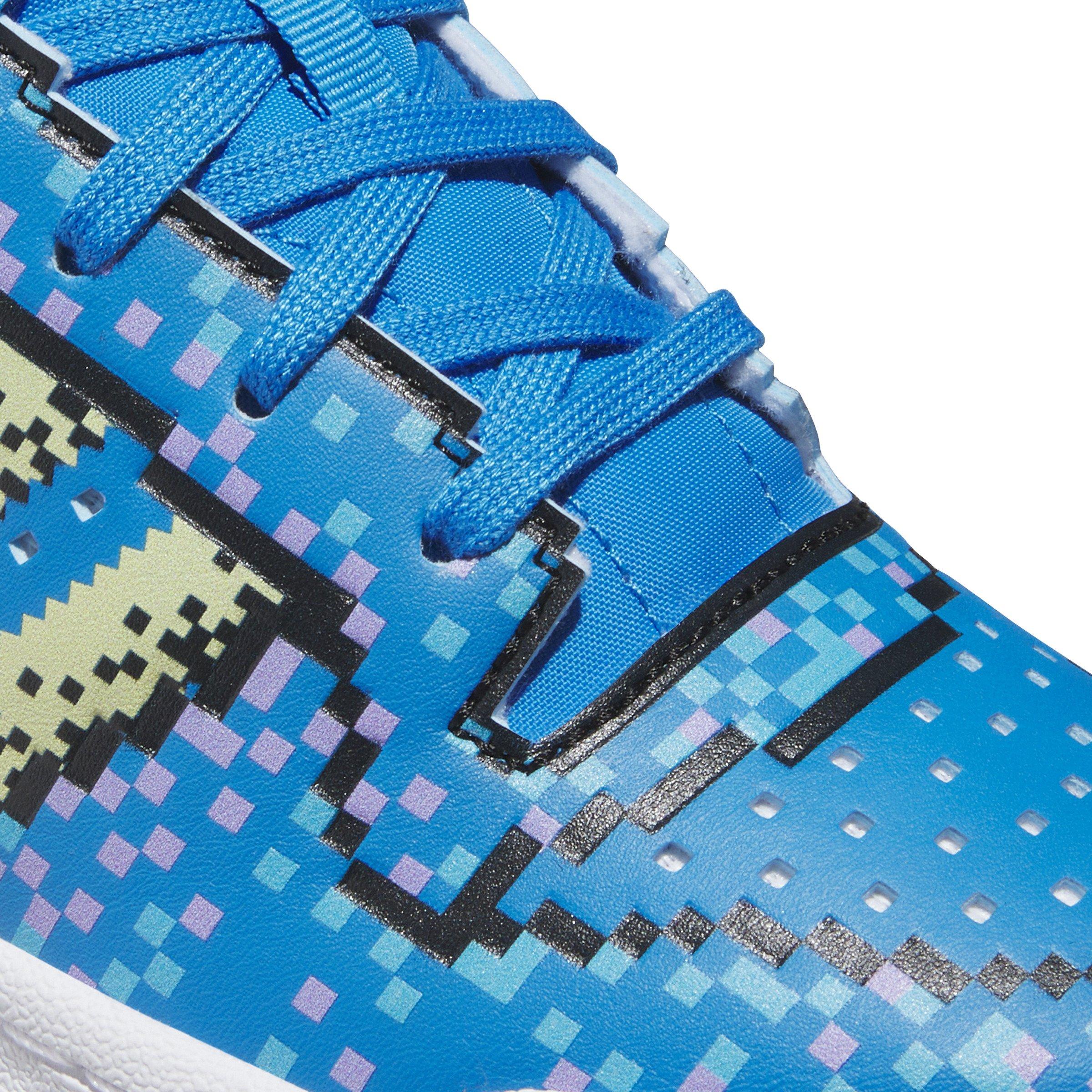 adidas Forum Low CL "Blue/Core Black" Grade School Boys' Shoe - BLUE/BLACK Thumbnail View 8