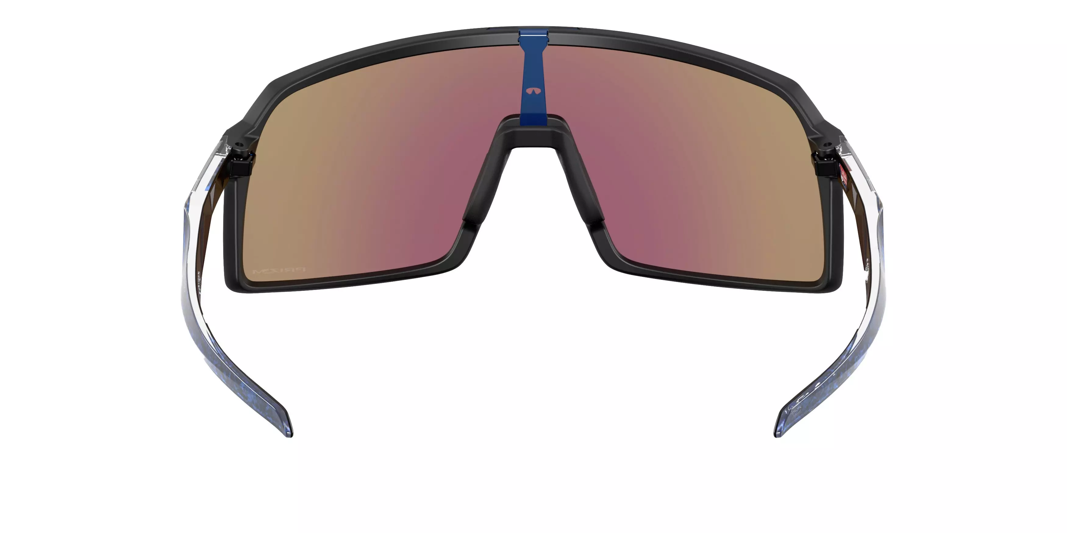 Oakley Sutro Prizm Sapphire Sunglasses - Matte Black - BLACK/BLUE