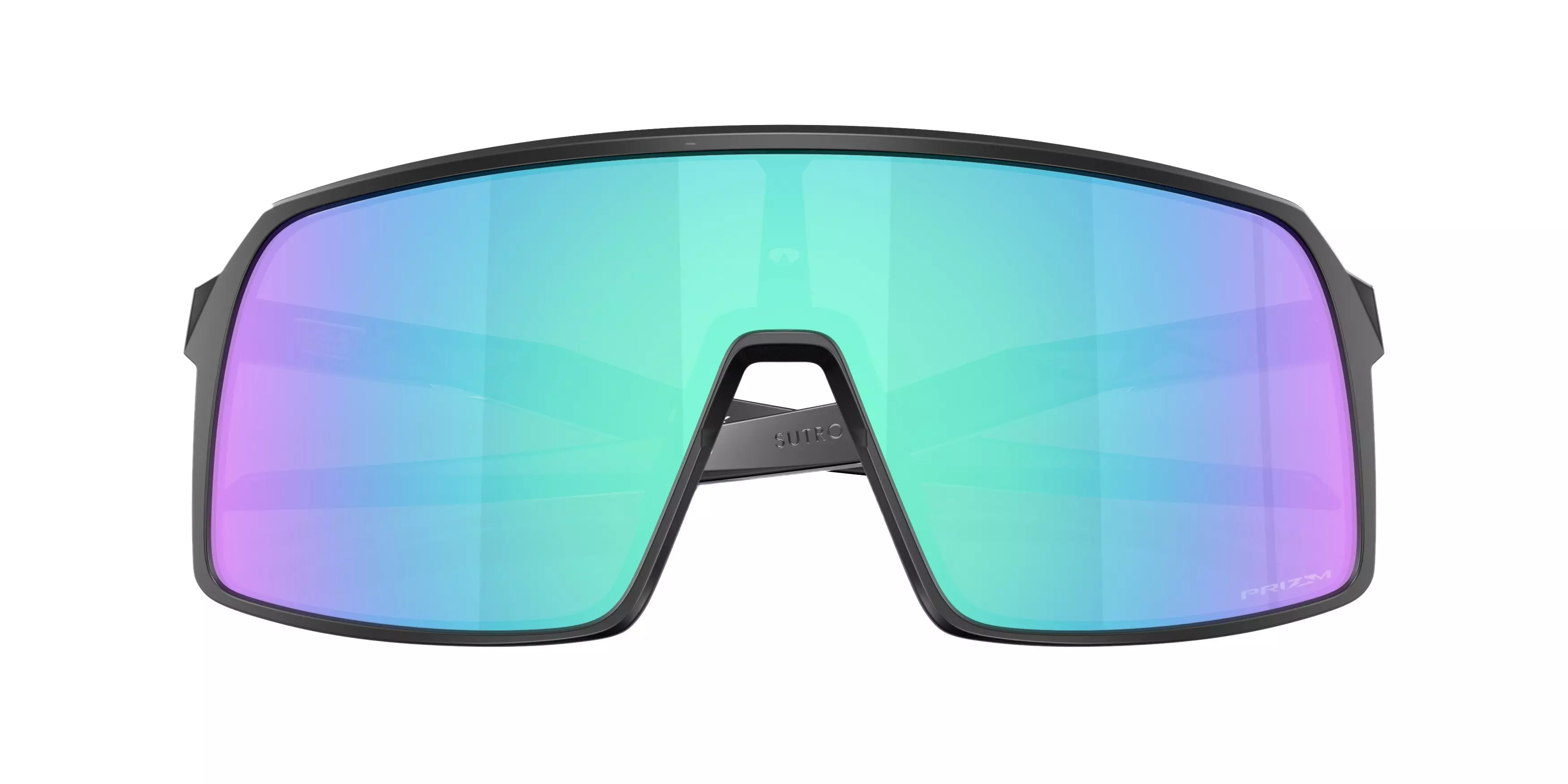Oakley Sutro Prizm Sapphire Sunglasses - Matte Black - BLACK/BLUE