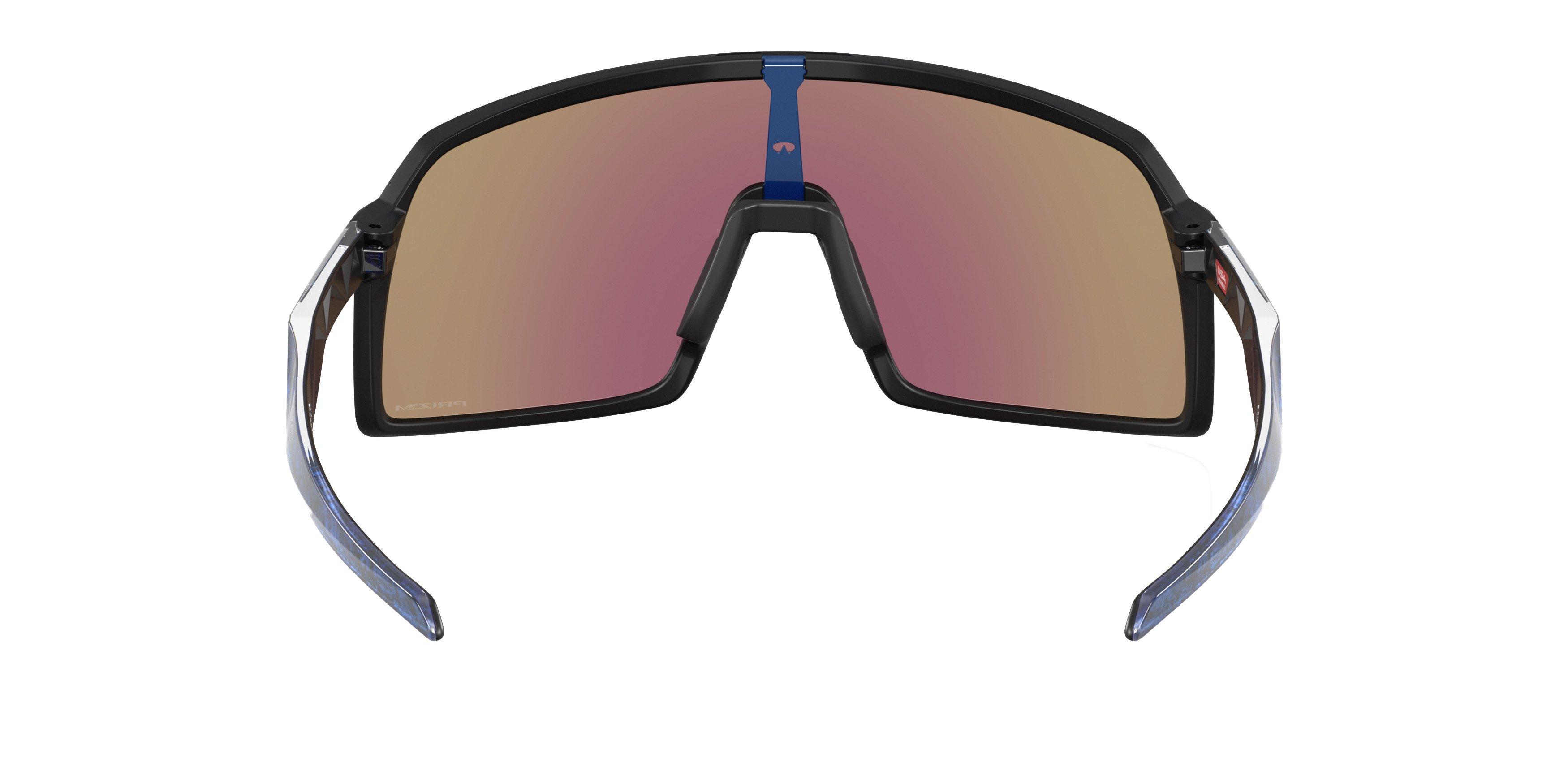 Oakley Sutro S Prizm Sapphire Sunglasses - Matte Black - BLACK/BLUE Thumbnail View 3