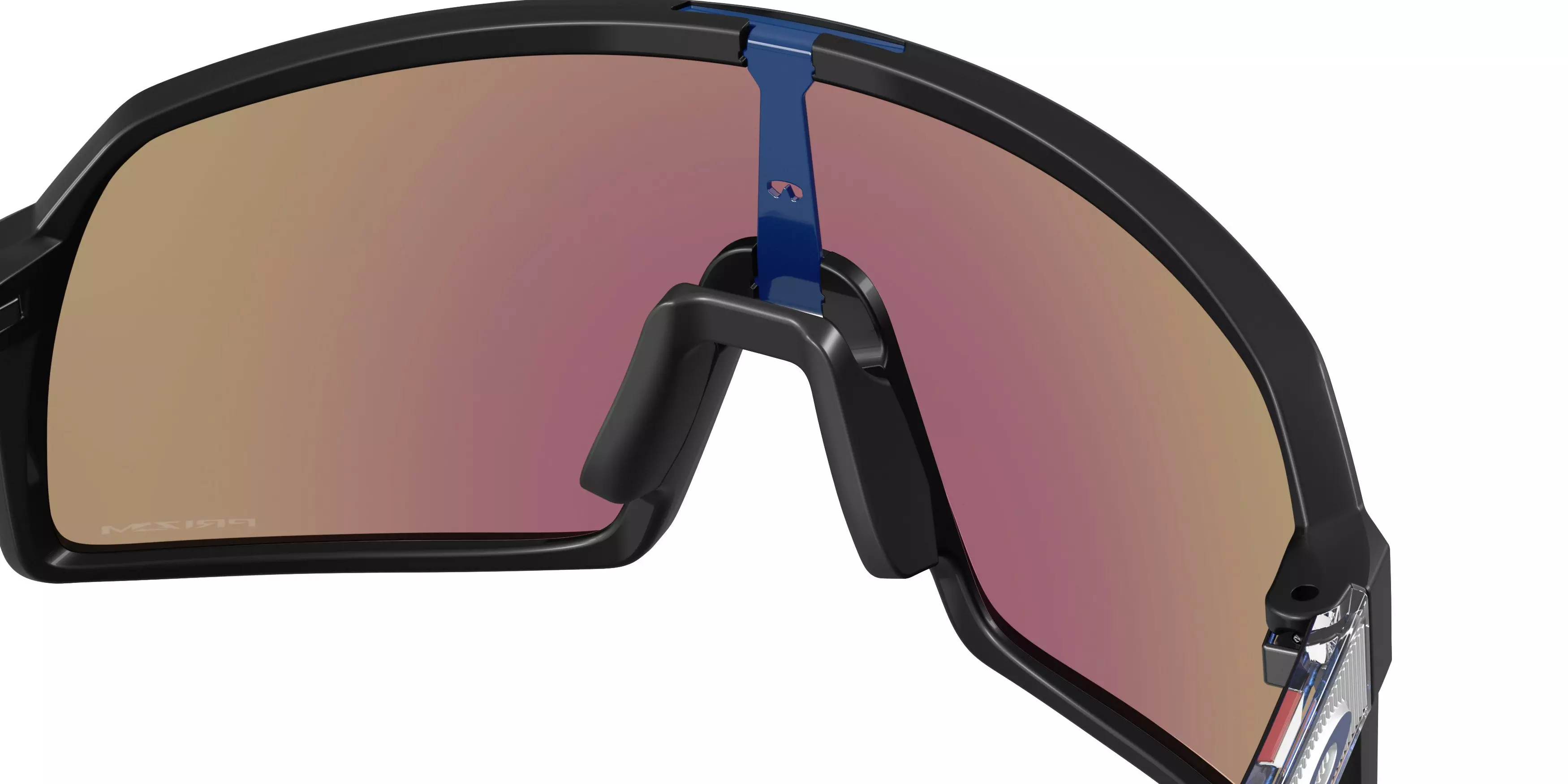 Oakley Sutro S Prizm Sapphire Sunglasses - Matte Black - BLACK/BLUE