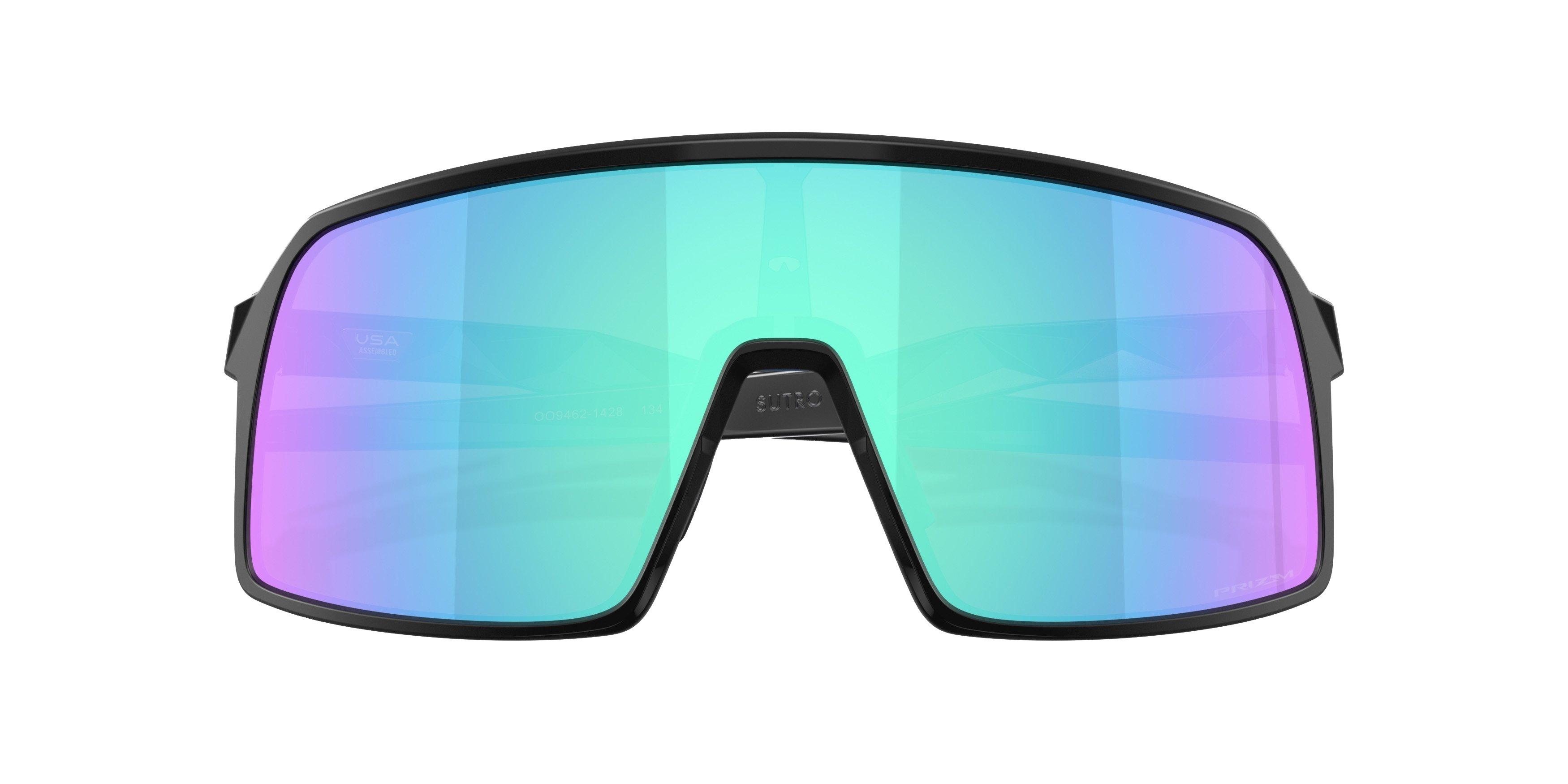 Oakley Sutro S Prizm Sapphire Sunglasses - Matte Black - BLACK/BLUE Thumbnail View 8