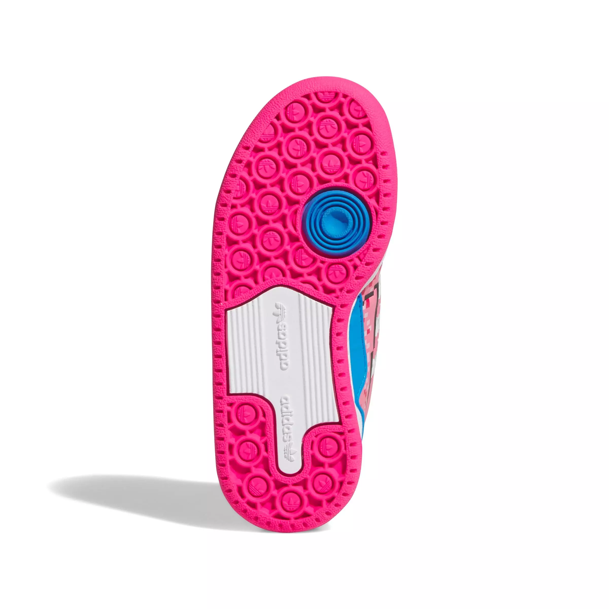 adidas Forum Low CL "Bliss Pink/Ftwr White/Yellow" Preschool Girls' Shoe - PINK/WHITE/YELLOW