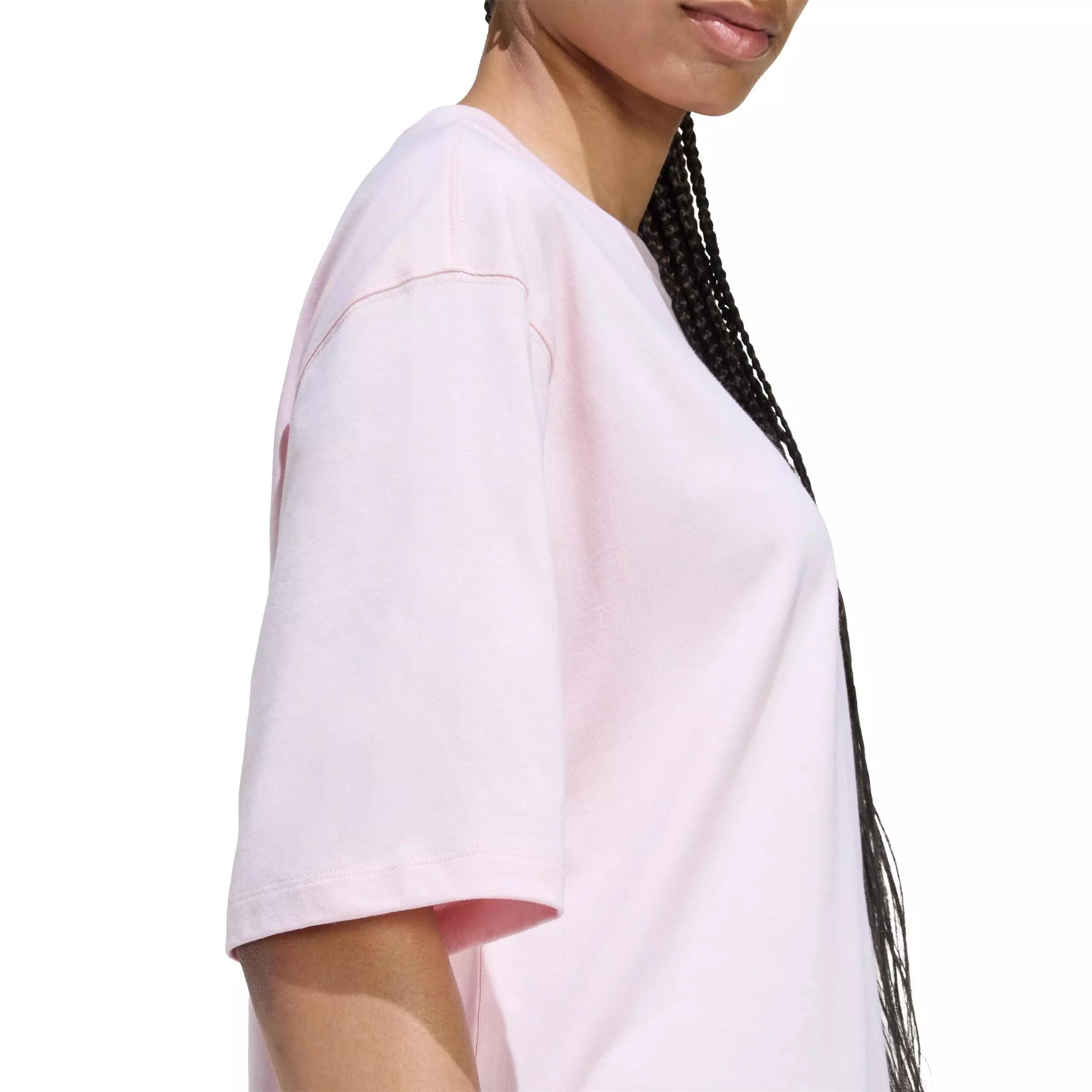 adidas Originals Women's Essentials Boyfriend Tee - Light Pink - LIGHT PINK