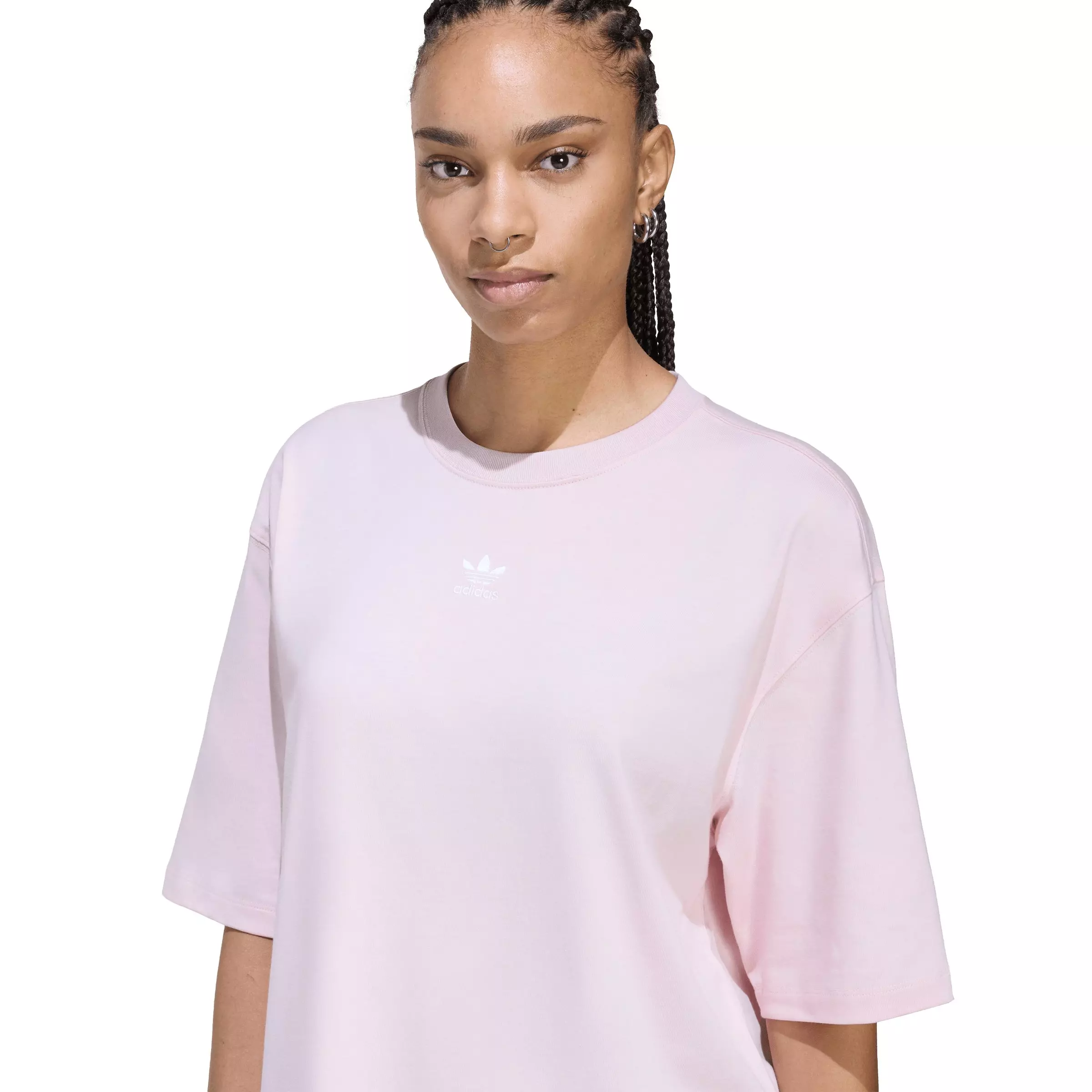 adidas Originals Women's Essentials Boyfriend Tee - Light Pink - LIGHT PINK