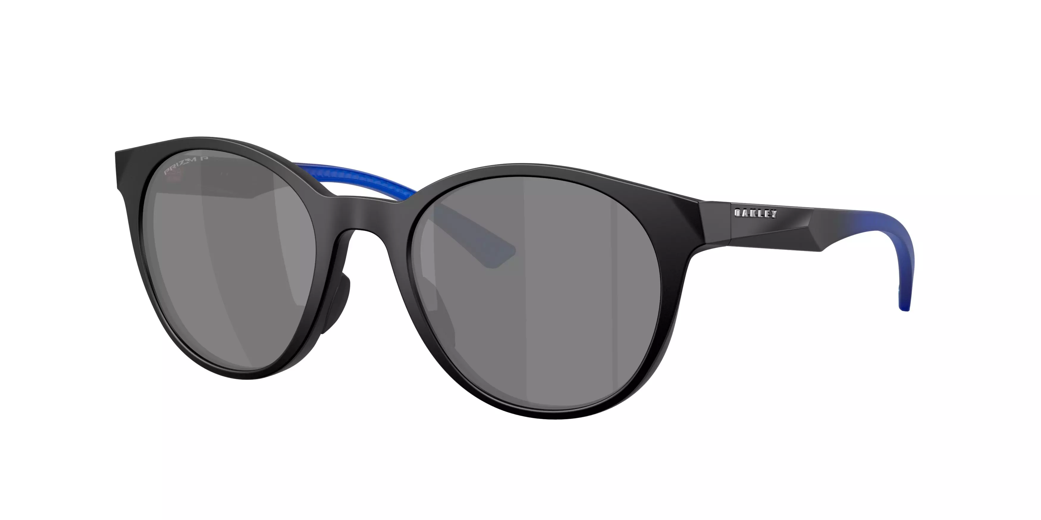 Oakley Spindrift Prizm Black Polarized Sunglasses - Matte Black - BLACK/GREY