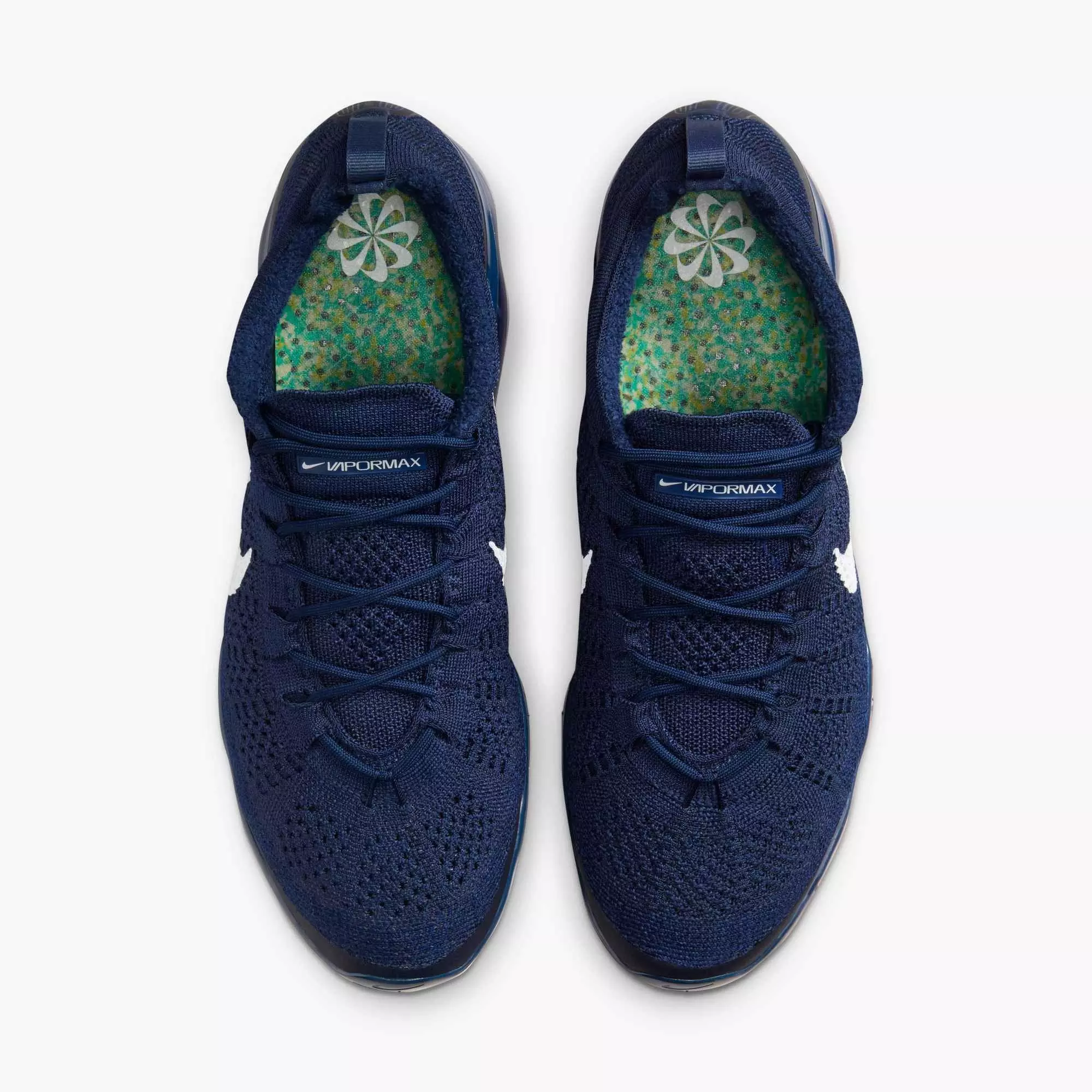 Nike Air VaporMax 2023 Flyknit "Midnight Navy/Midnight Navy/Blue Void/White" Men's Shoe - NAVY/NAVY/BLUE/WHITE