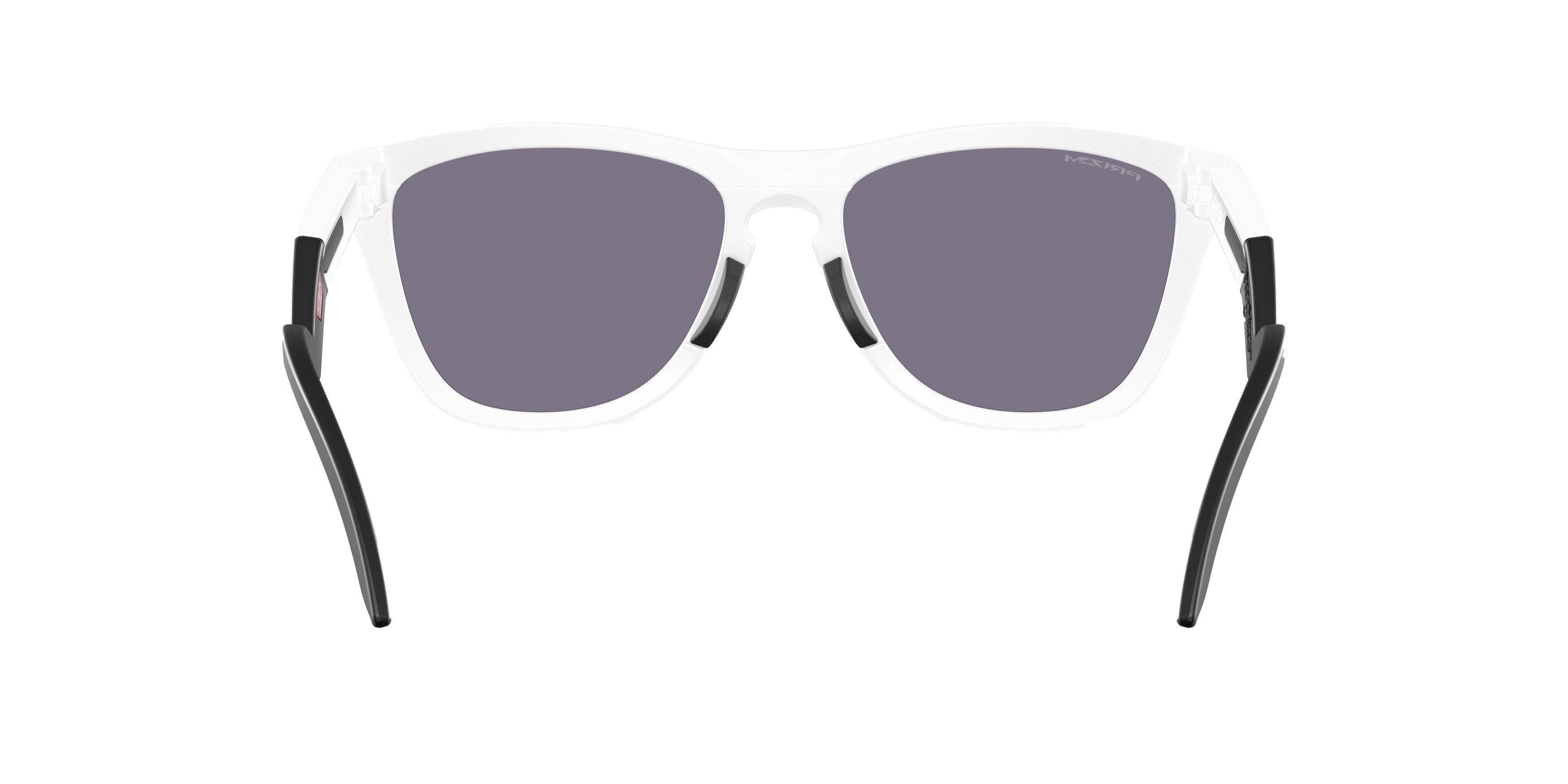 Oakley Frogskins Hybrid Prizm Grey Sunglasses - Matte White - WHITE/GREY Thumbnail View 3