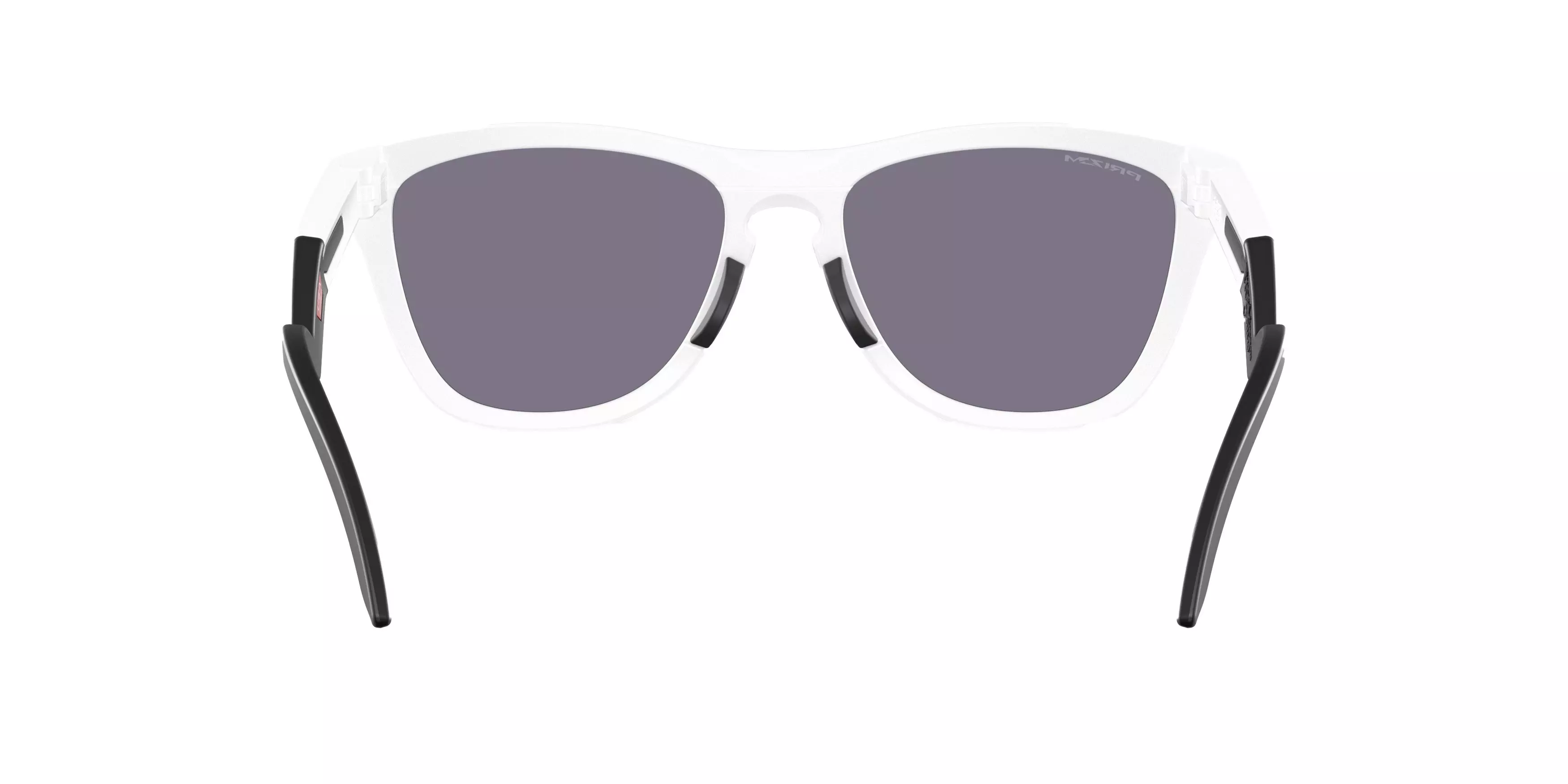 Oakley Frogskins Hybrid Prizm Grey Sunglasses - Matte White - WHITE/GREY
