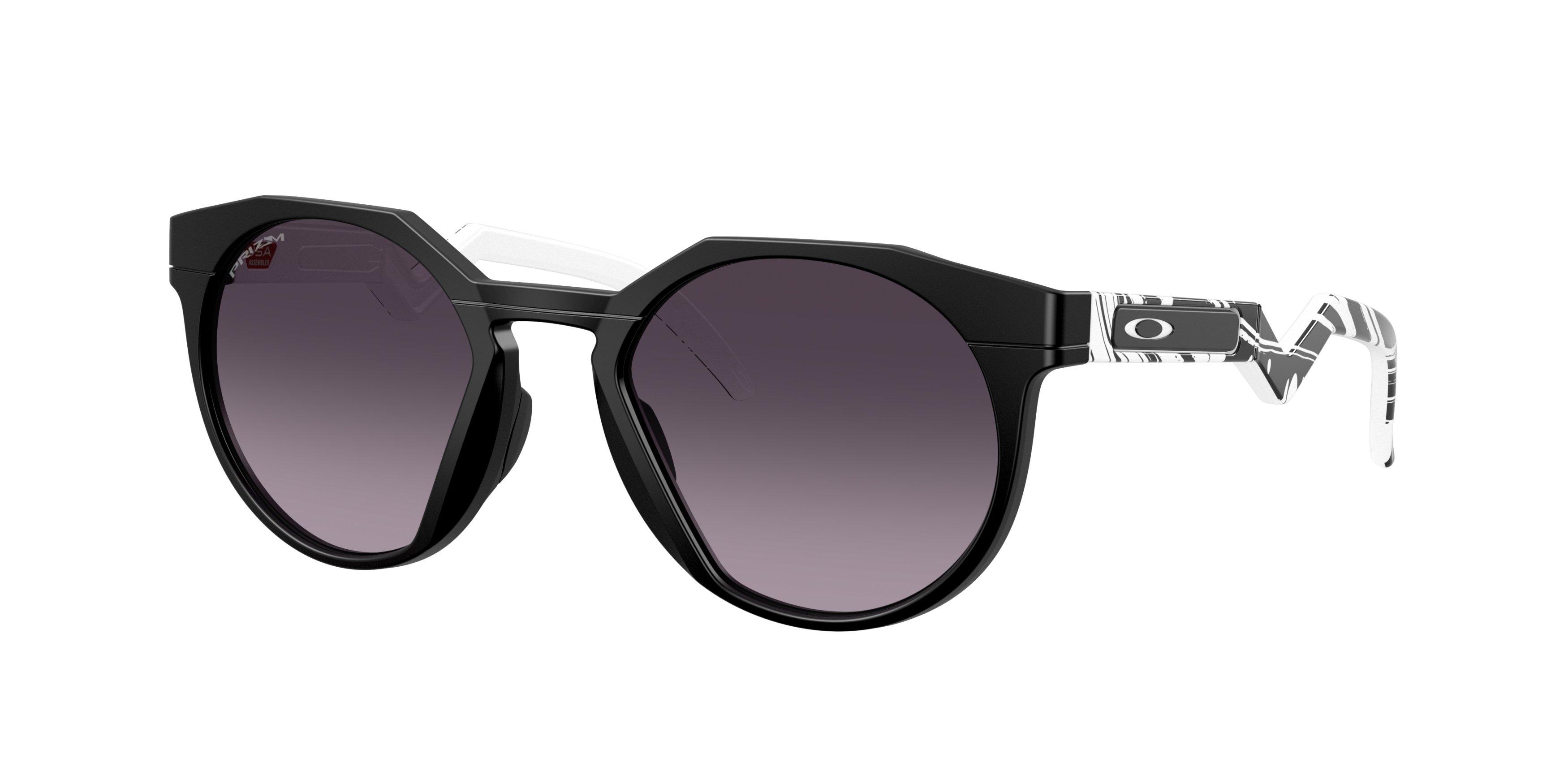 Oakley HSTN Prizm Black Sunglasses - Matte Black - BLACK/GREY Thumbnail View 1