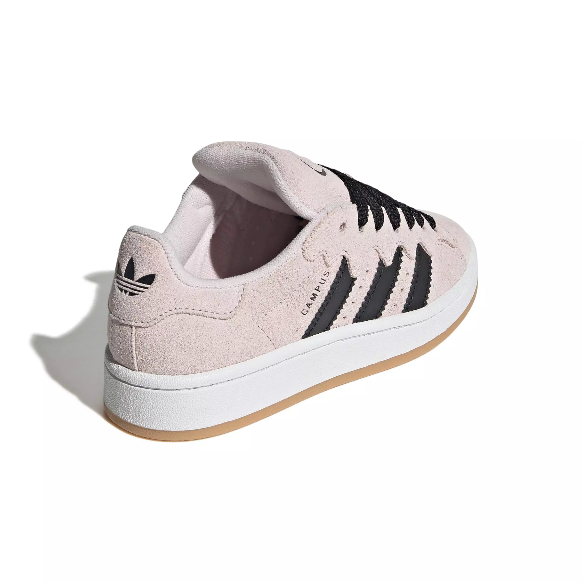 adidas Originals Campus 00s "Almost Pink/Core Black/Ftwr White" Grade School Girls' Shoe - PINK/BLACK/WHITE