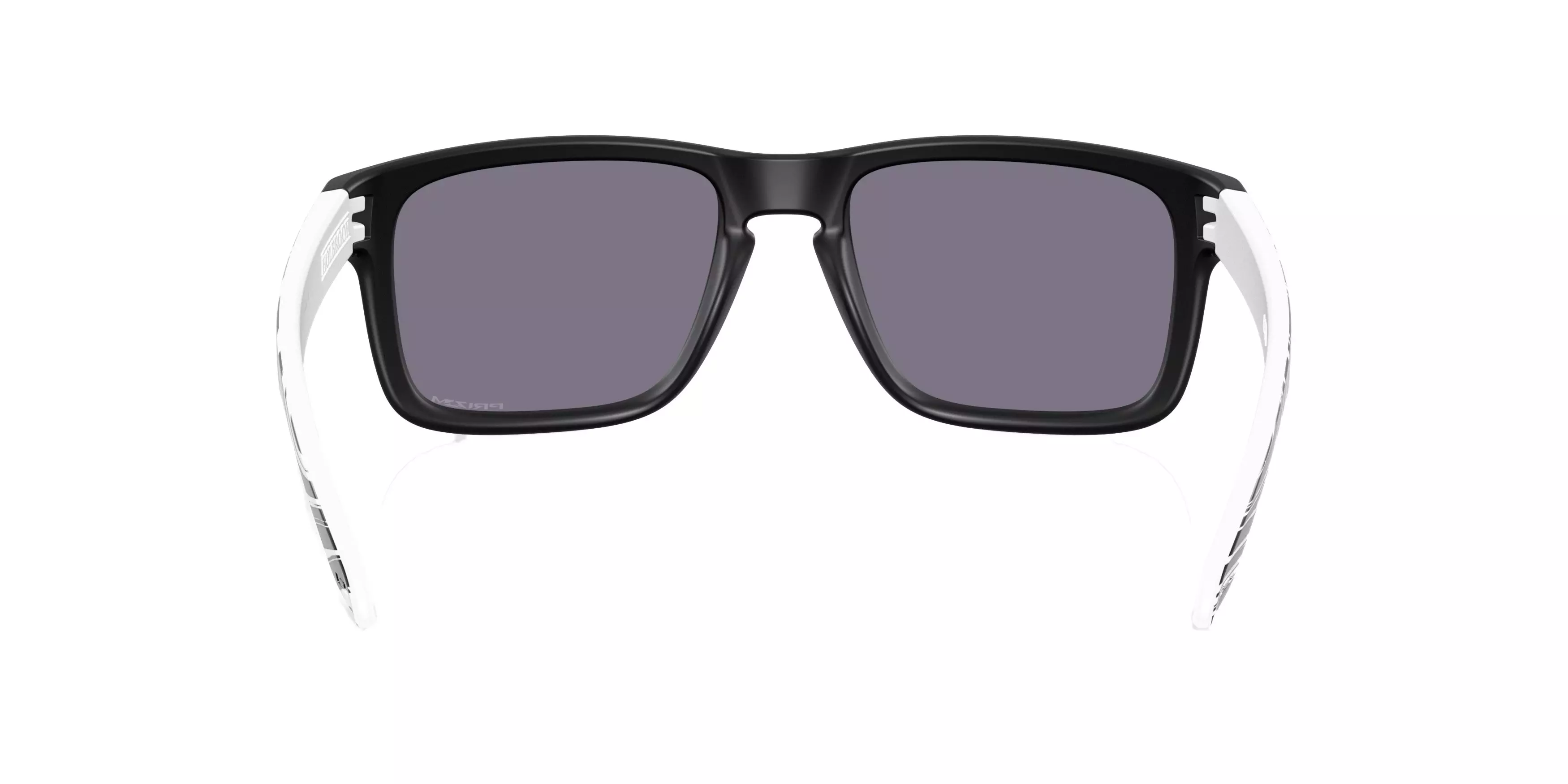 Oakley Holbrook Prizm Grey Sunglasses - Matte Black/White - BLACK/GREY