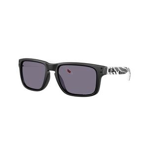 Oakley Holbrook Prizm Grey Sunglasses - Matte Black/White