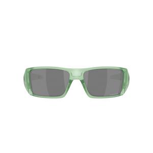 Oakley Heliostat Prizm Black Sunglasses - Matte Trans Jade