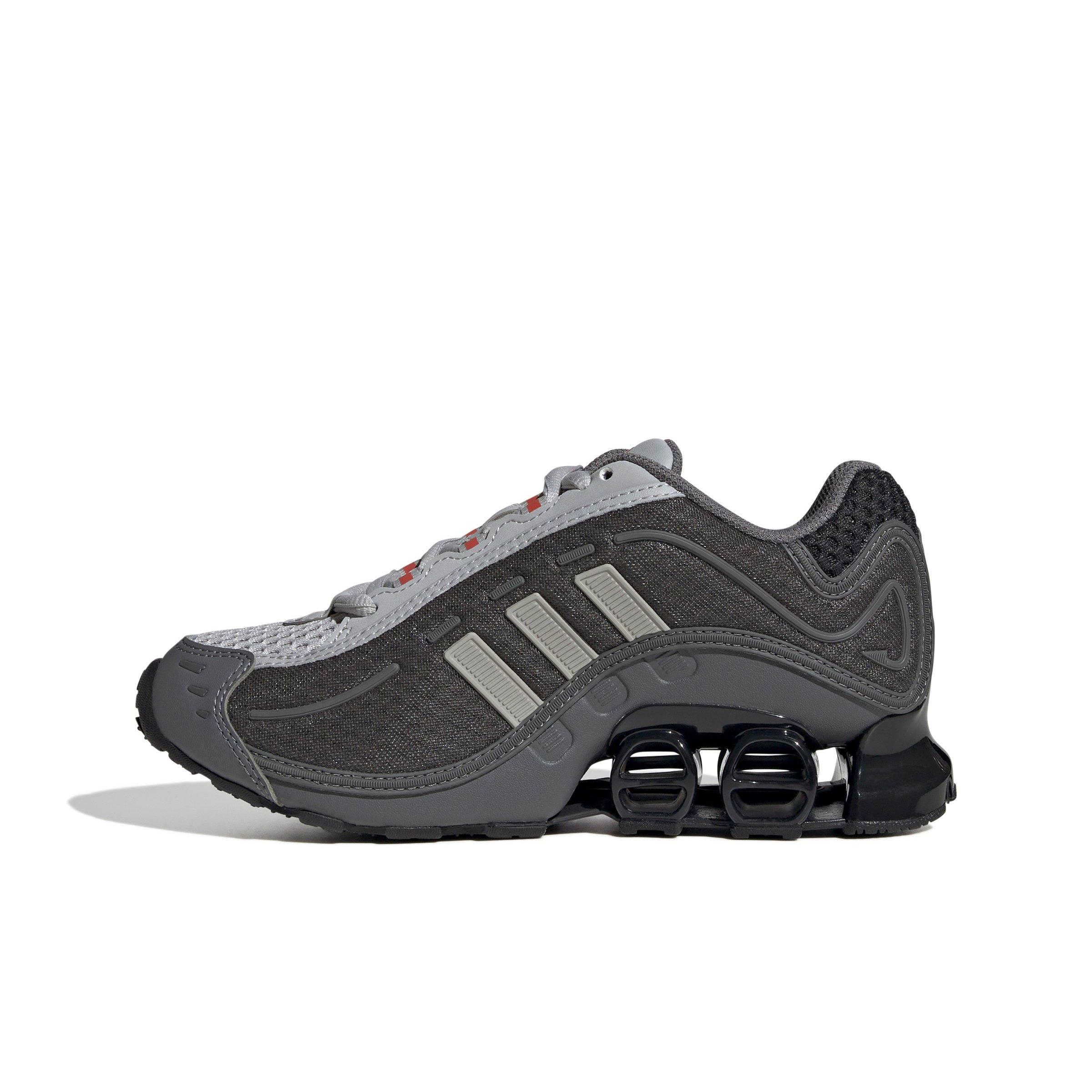 adidas Originals Megaride O1 Grade School Boys' "Grey Two/Grey Four/Bright Red" Shoe