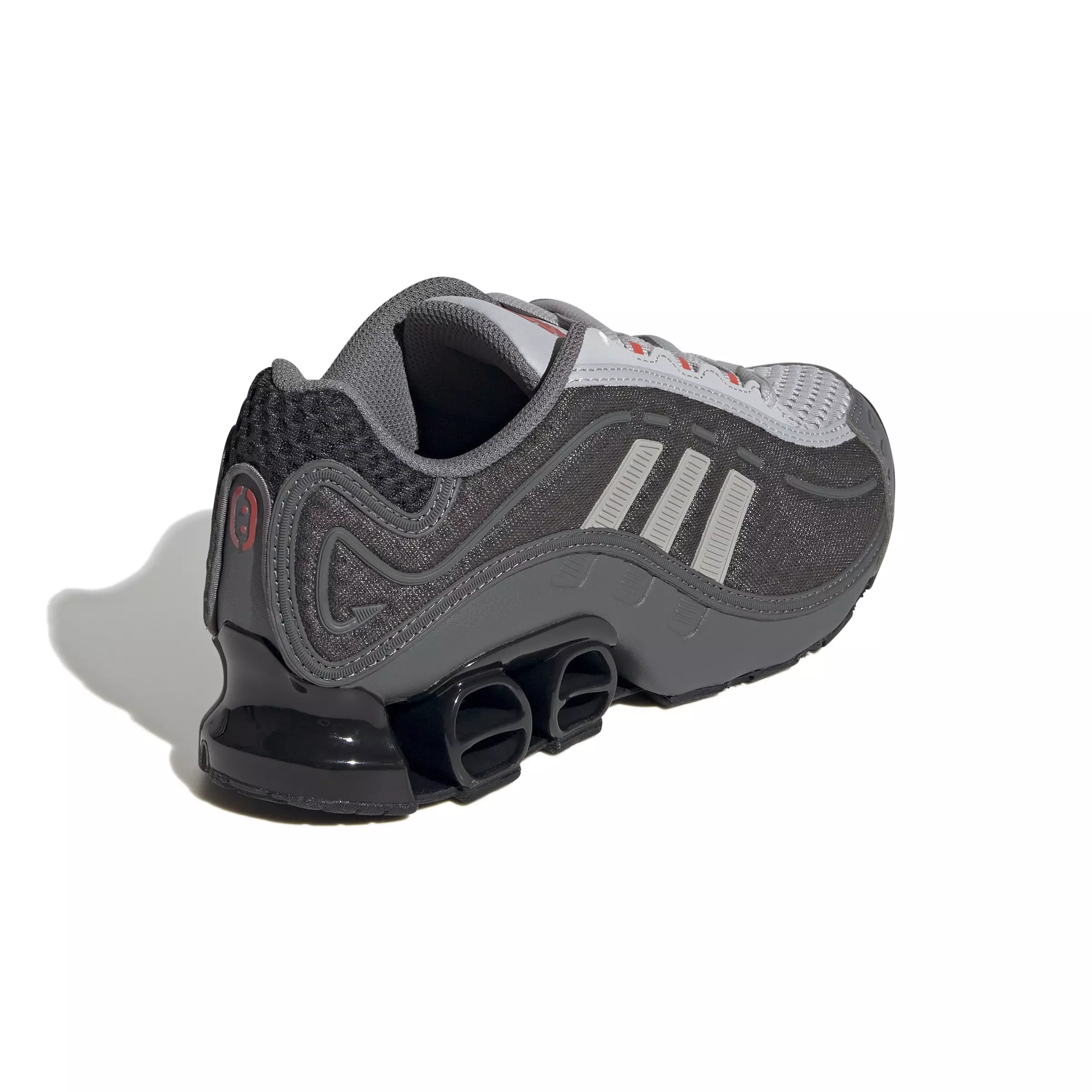 adidas Originals Megaride O1 "Grey Two/Grey Four/Bright Red" Grade School Boys' Shoe