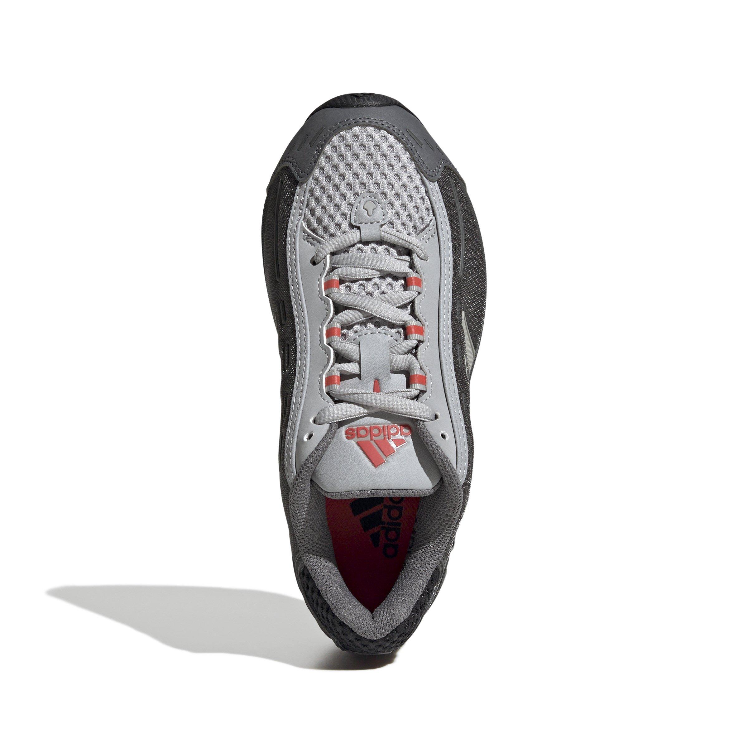 adidas Originals Megaride O1 Grade School Boys' "Grey Two/Grey Four/Bright Red" Shoe