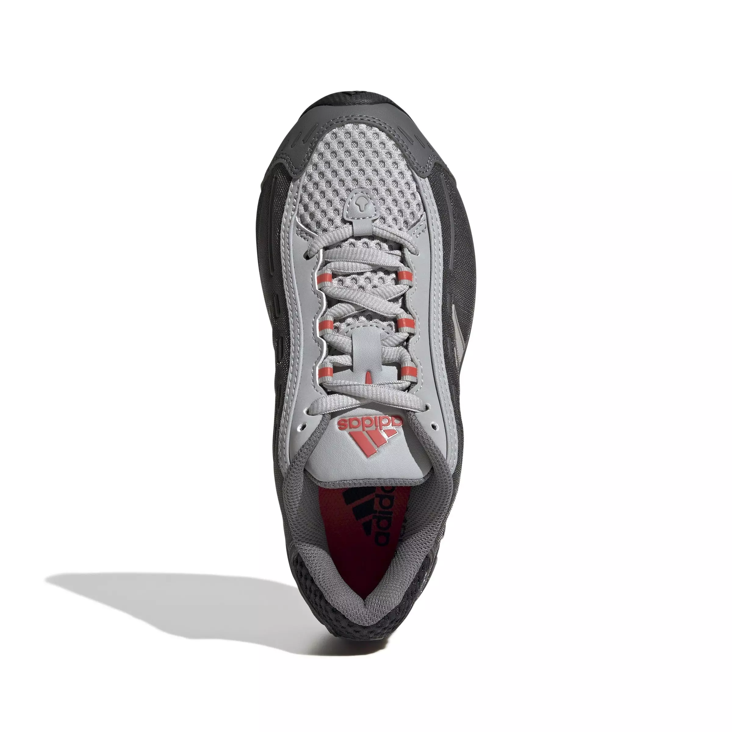 adidas Originals Megaride O1 "Grey Two/Grey Four/Bright Red" Grade School Boys' Shoe