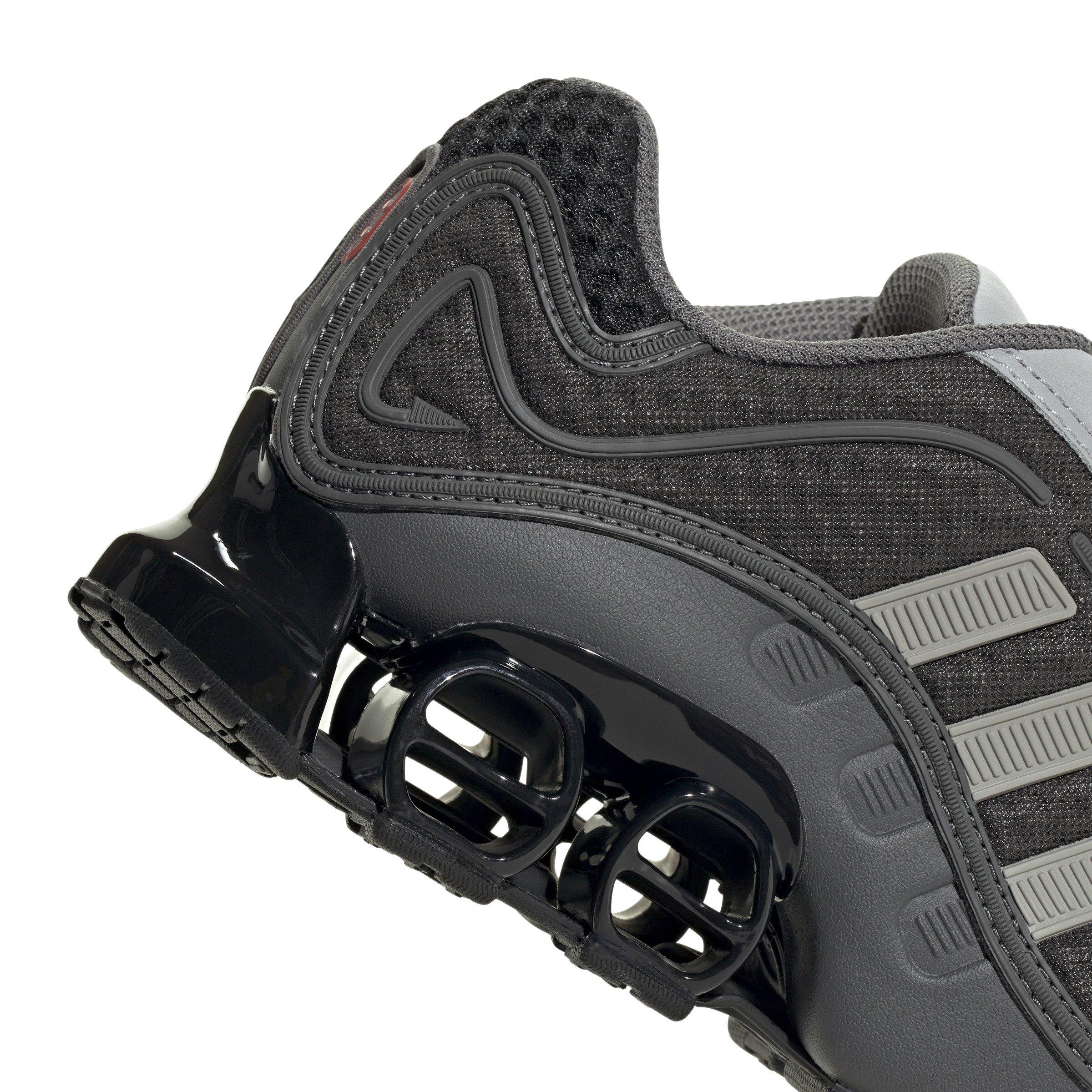 adidas Originals Megaride O1 Grade School Boys' "Grey Two/Grey Four/Bright Red" Shoe