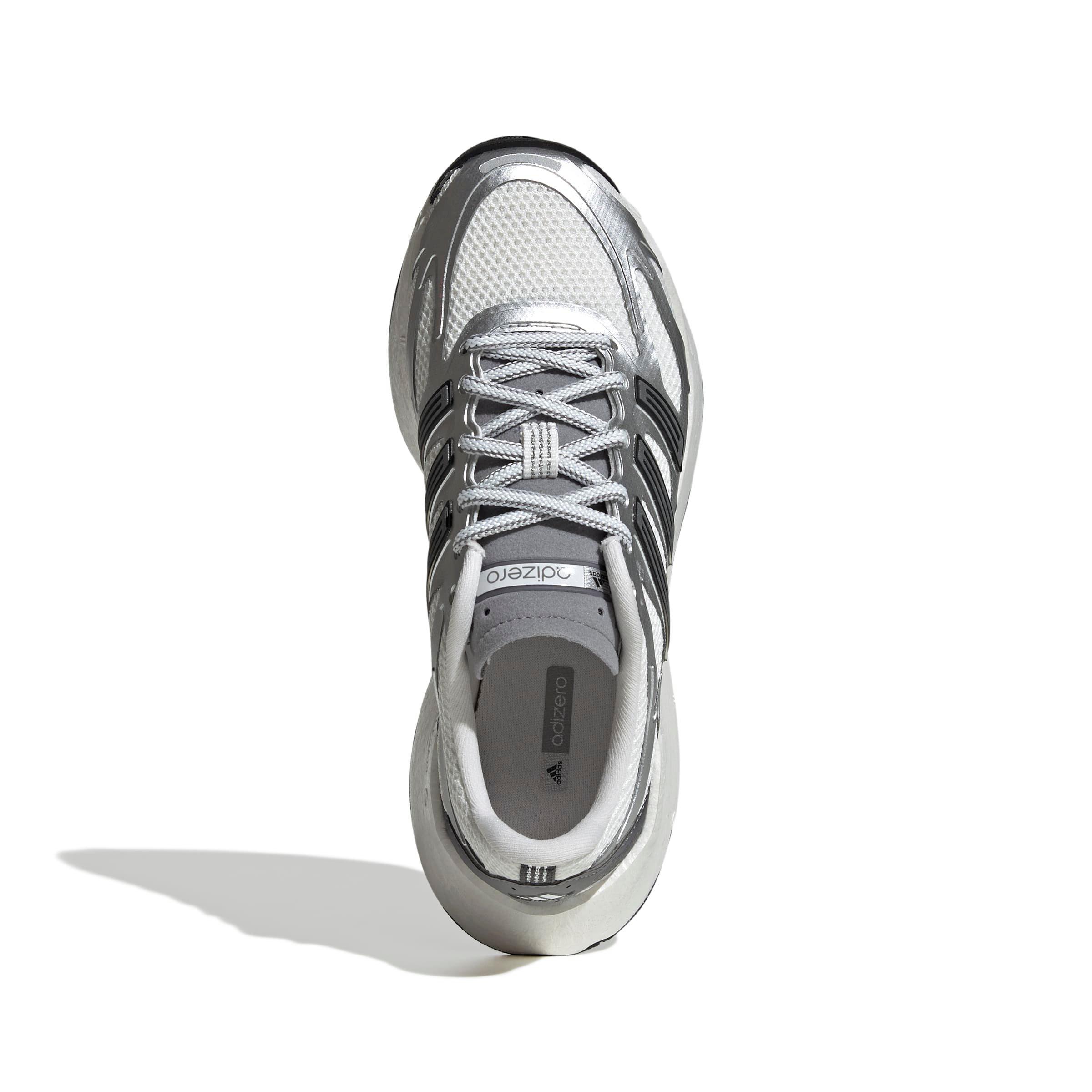 adidas Originals Adizero Aruku Grade School Boys' "Silver Metallic/Crystal White/Grey Three" Shoe