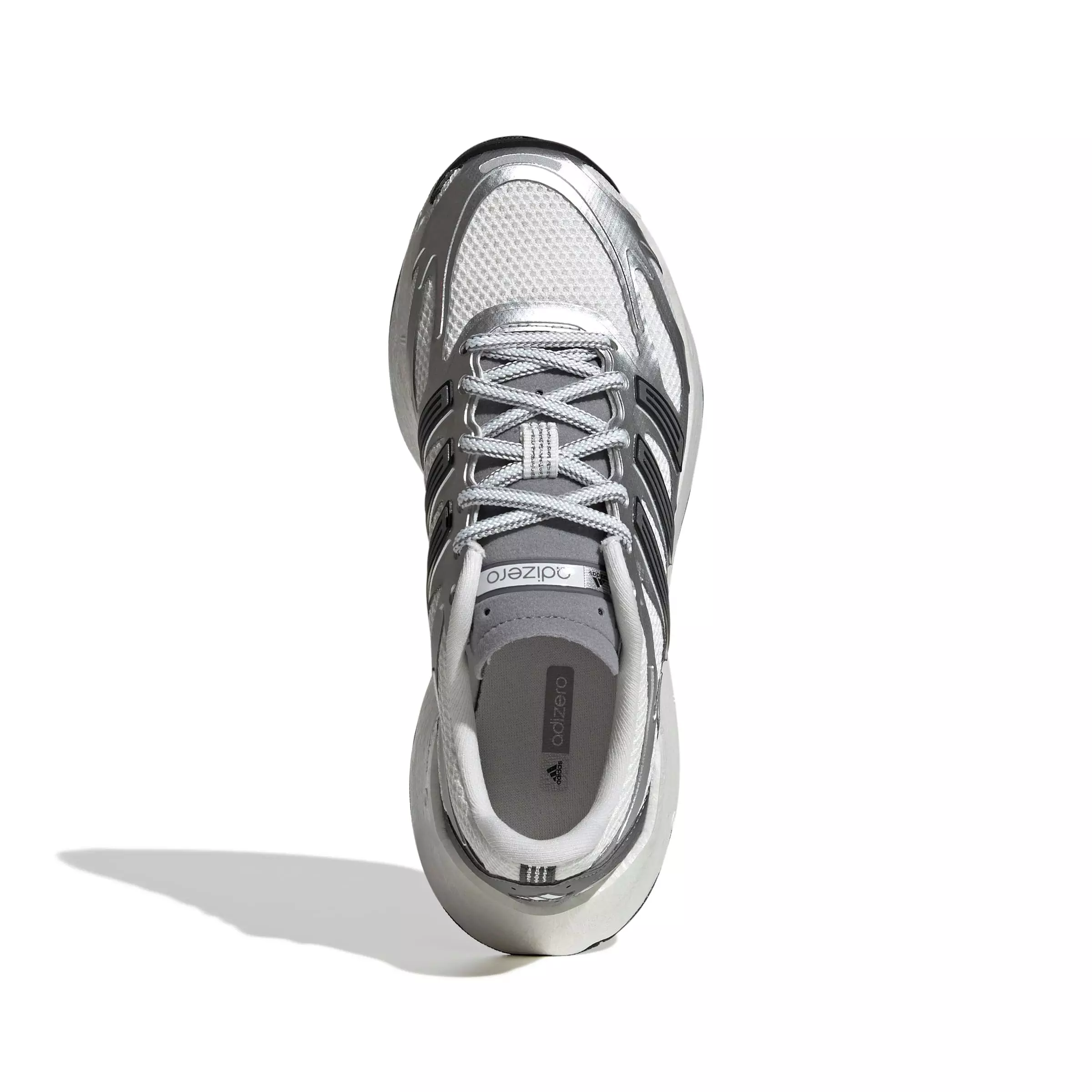 adidas Originals Adizero Aruku "Silver Metallic/Crystal White/Grey Three" Grade School Boys' Shoe - SILVER/WHITE/GREY