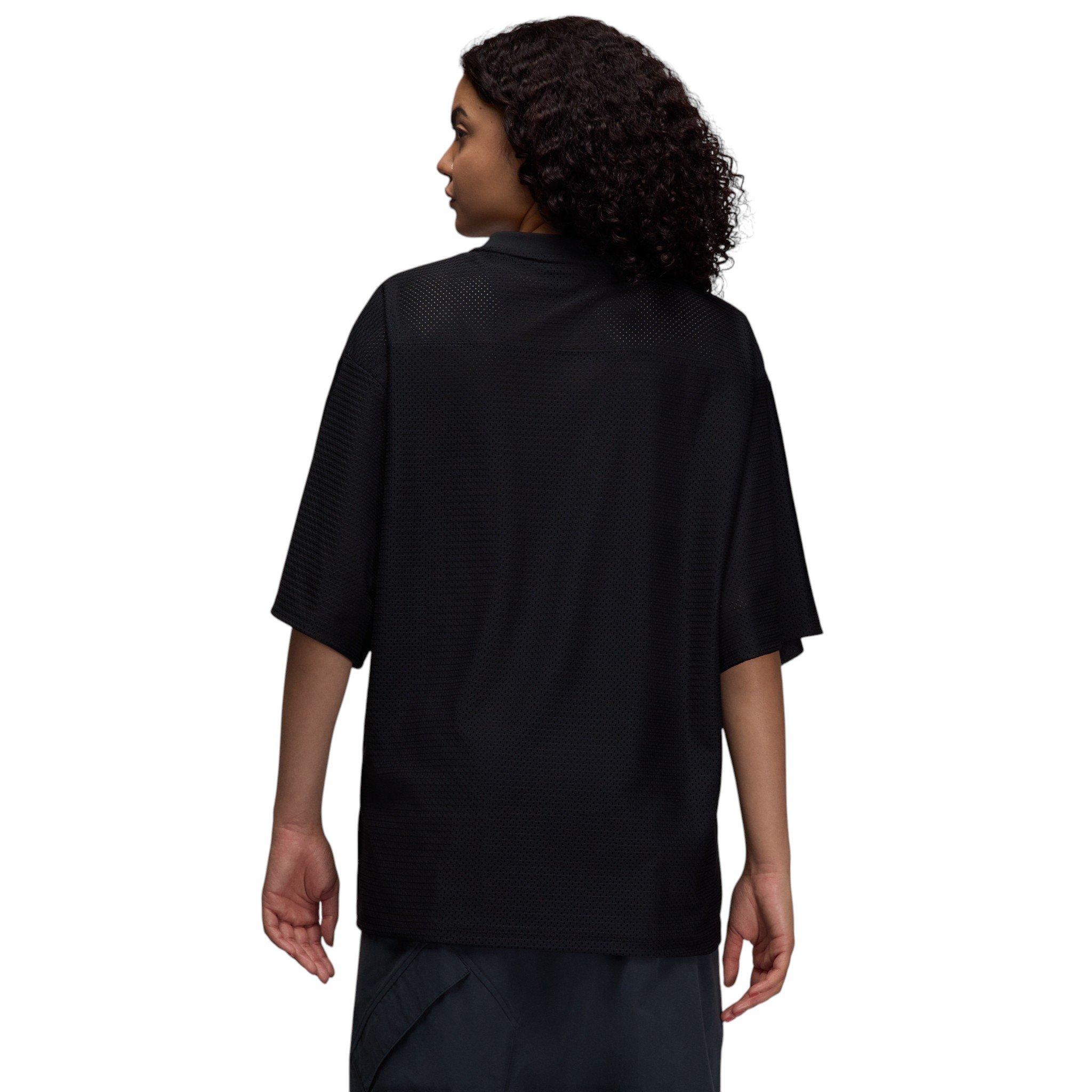 Jordan Women's Brooklyn Mesh Jersey - Black/Red - BLACK/RED