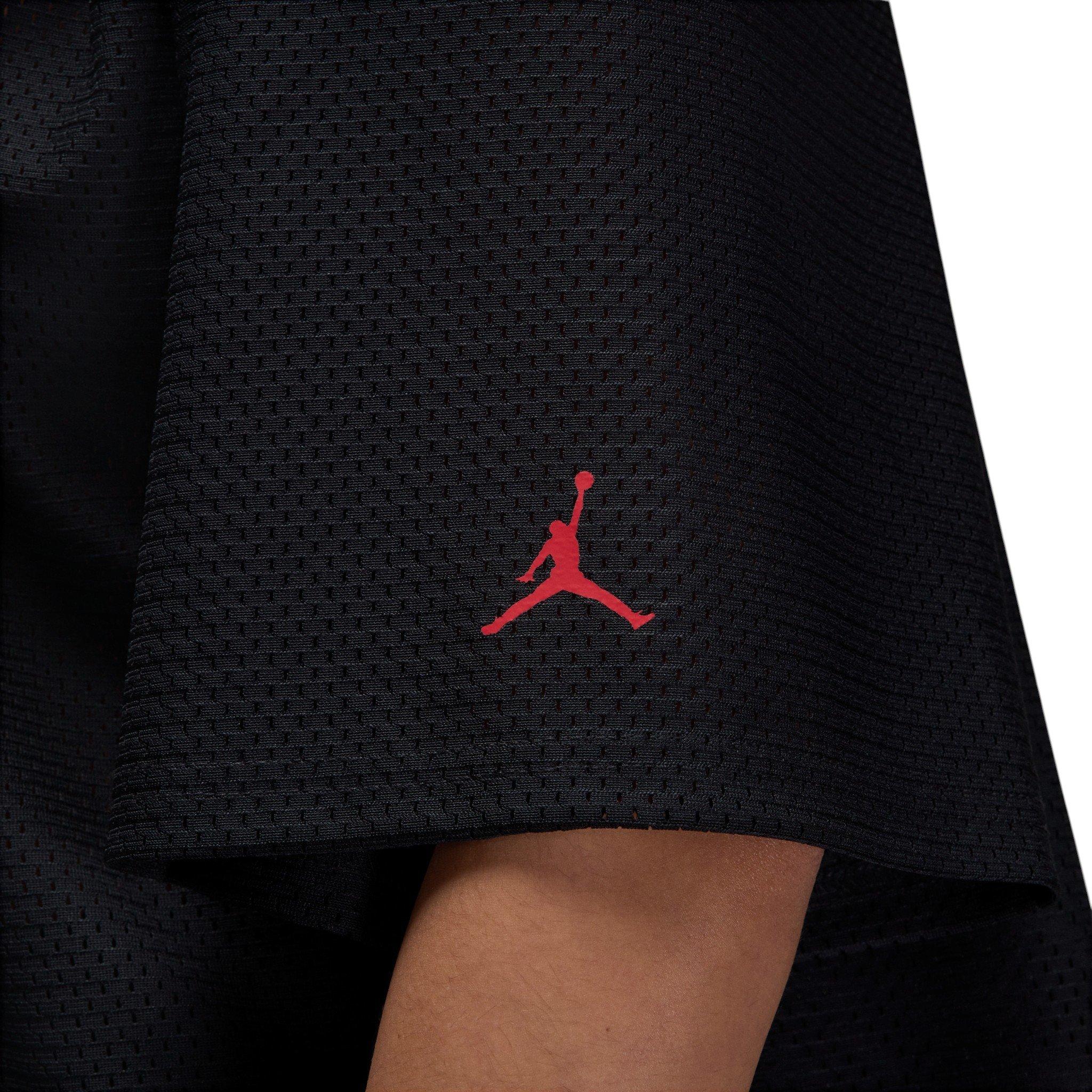 Jordan Women's Brooklyn Mesh Jersey - Black/Red - BLACK/RED