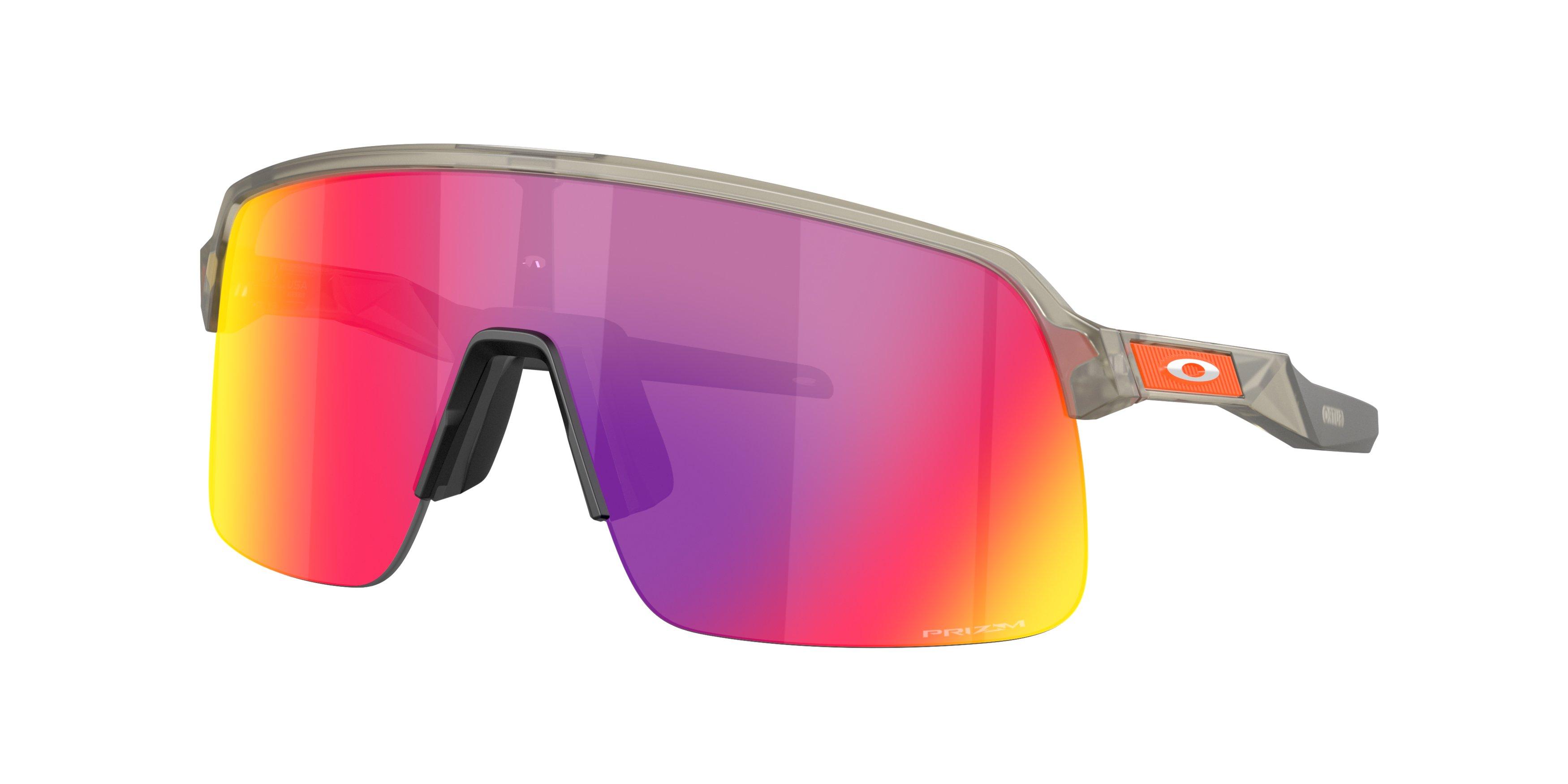 Oakley Sutro Lite Prizm Road Sunglasses - Matte Grey Ink - GREY/RED Thumbnail View 1