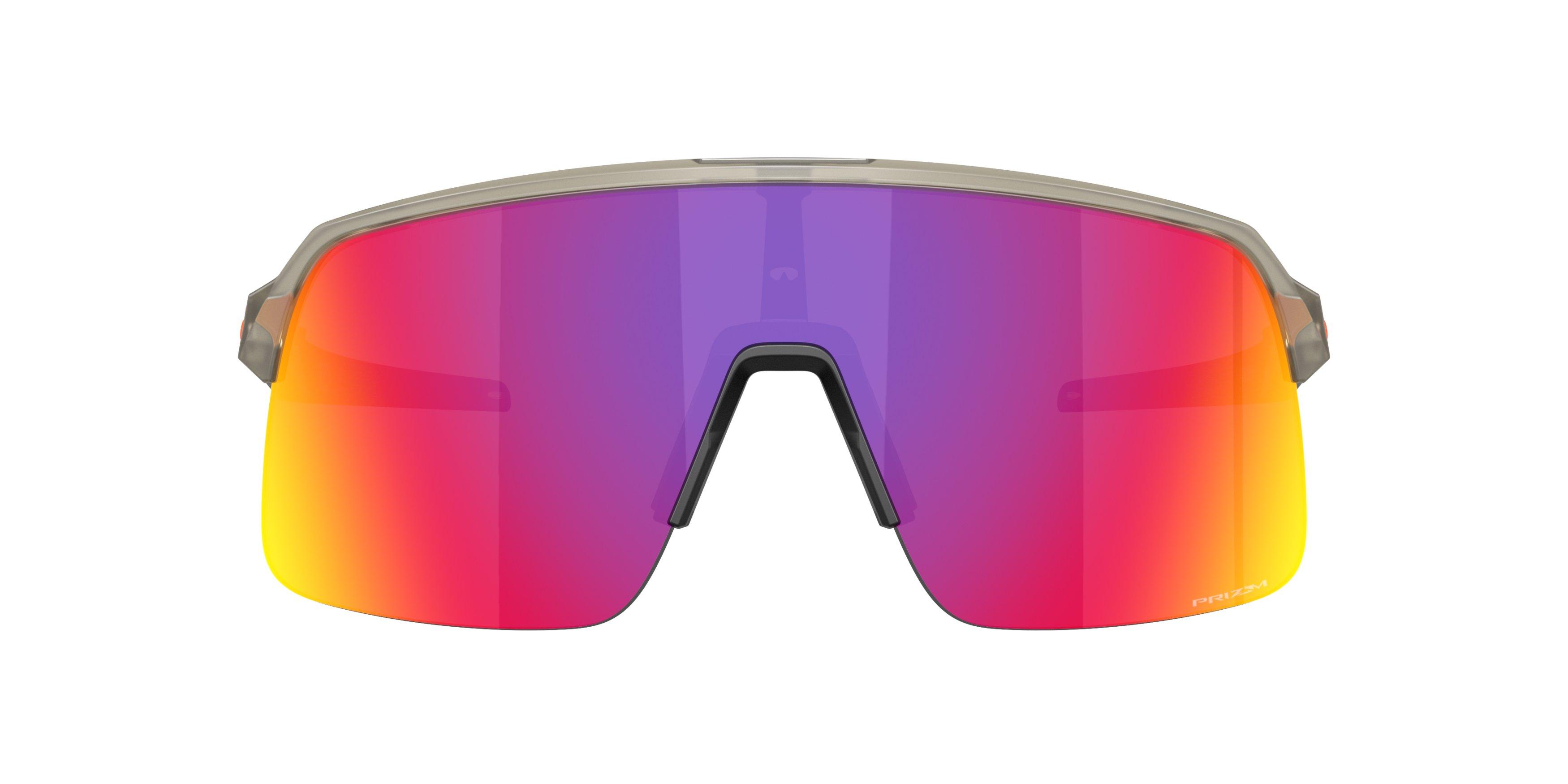 Oakley Sutro Lite Prizm Road Sunglasses - Matte Grey Ink - GREY/RED Thumbnail View 2