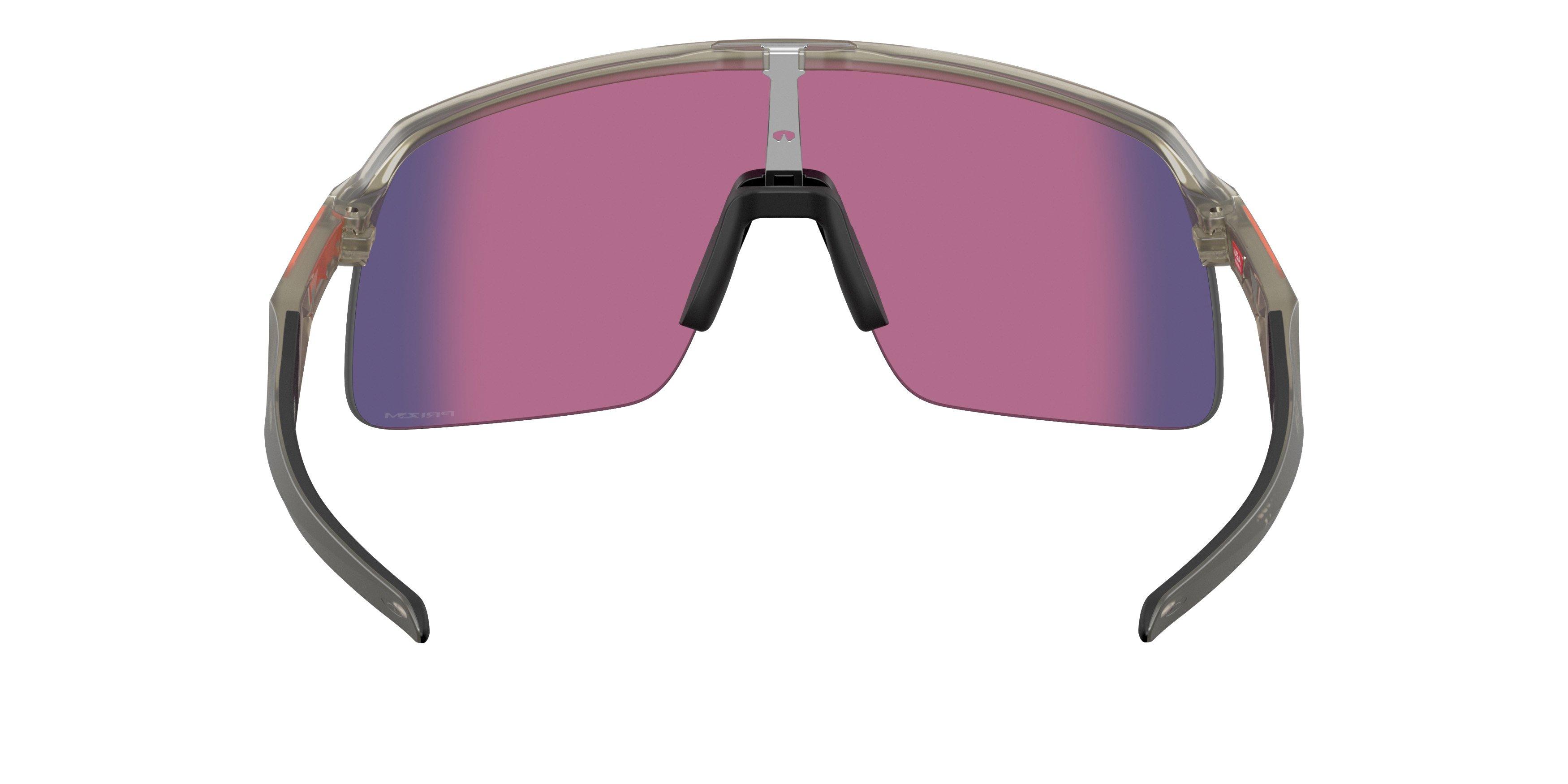 Oakley Sutro Lite Prizm Road Sunglasses - Matte Grey Ink - GREY/RED Thumbnail View 3
