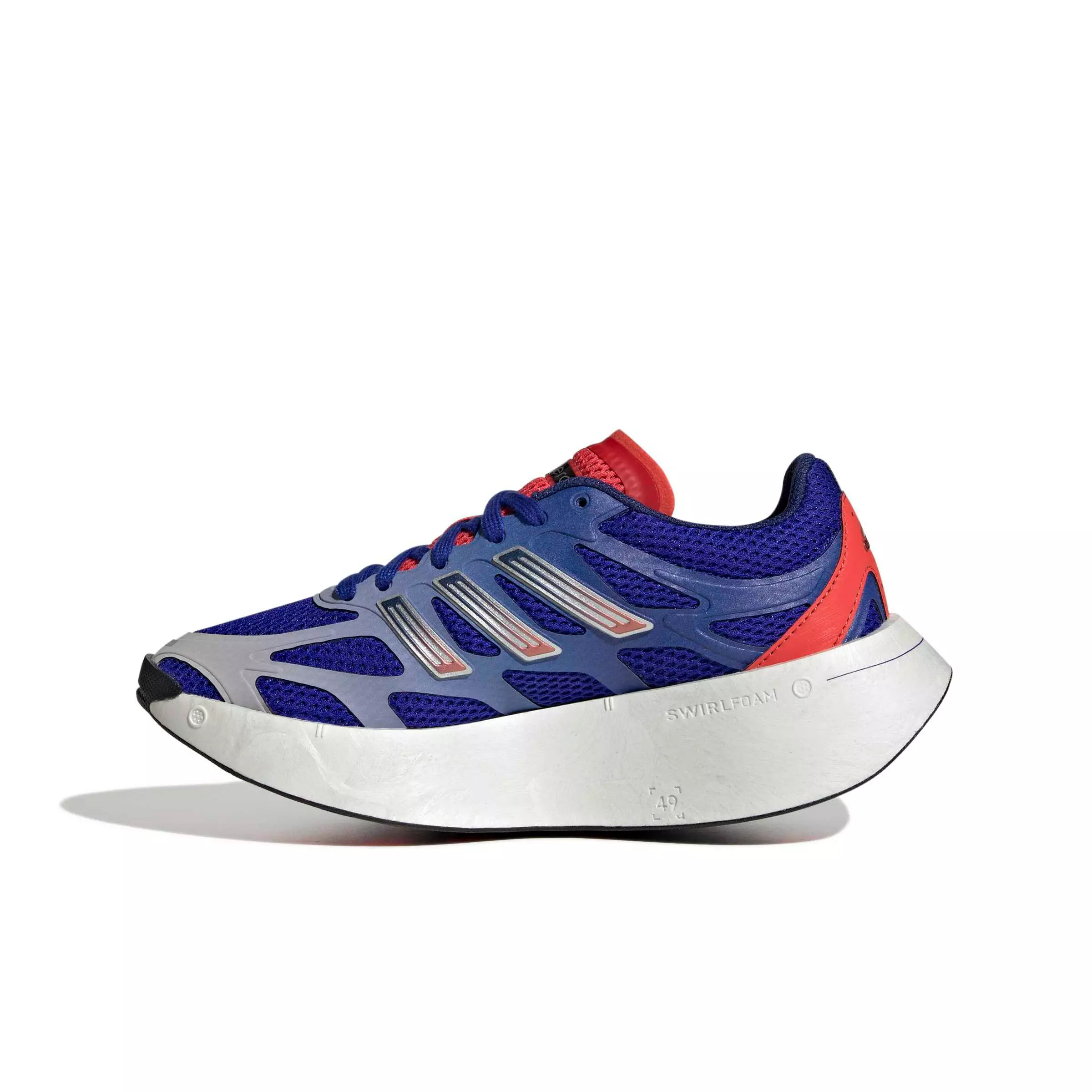 adidas Originals Adizero Aruku "Victory Blue/Bright Red/Grey Two" Grade School Boys' Shoe - BLUE/RED/GREY