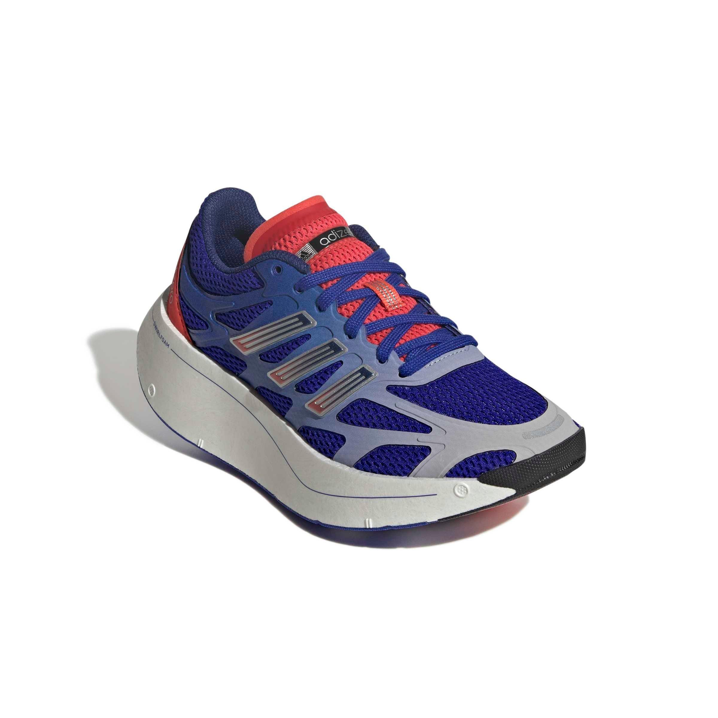 adidas Originals Adizero Aruku "Victory Blue/Bright Red/Grey Two" Grade School Boys' Shoe - BLUE/RED/GREY Thumbnail View 3