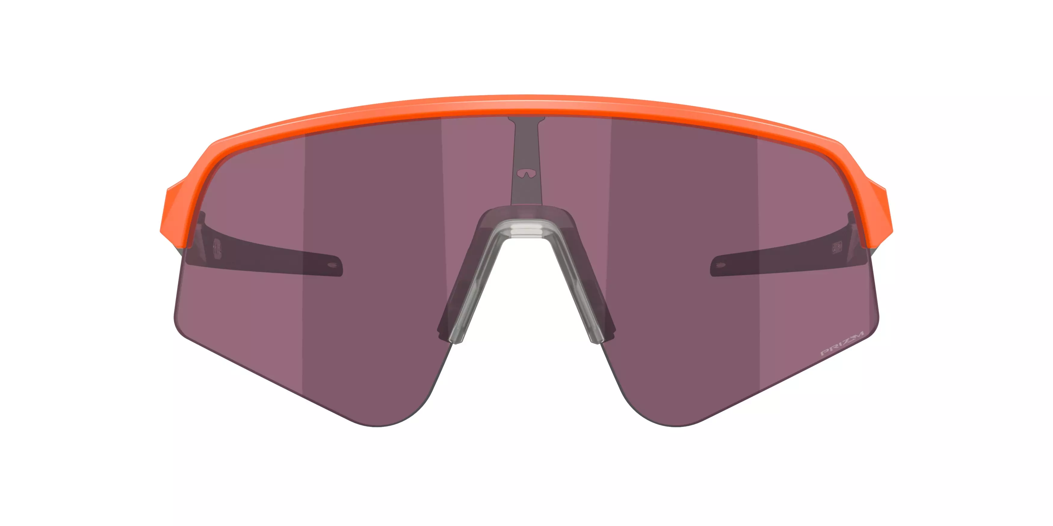 Oakley Sutro Lite Sweep Prizm Road Black Sunglasses - Matte Neon Orange - ORANGE/SILVER