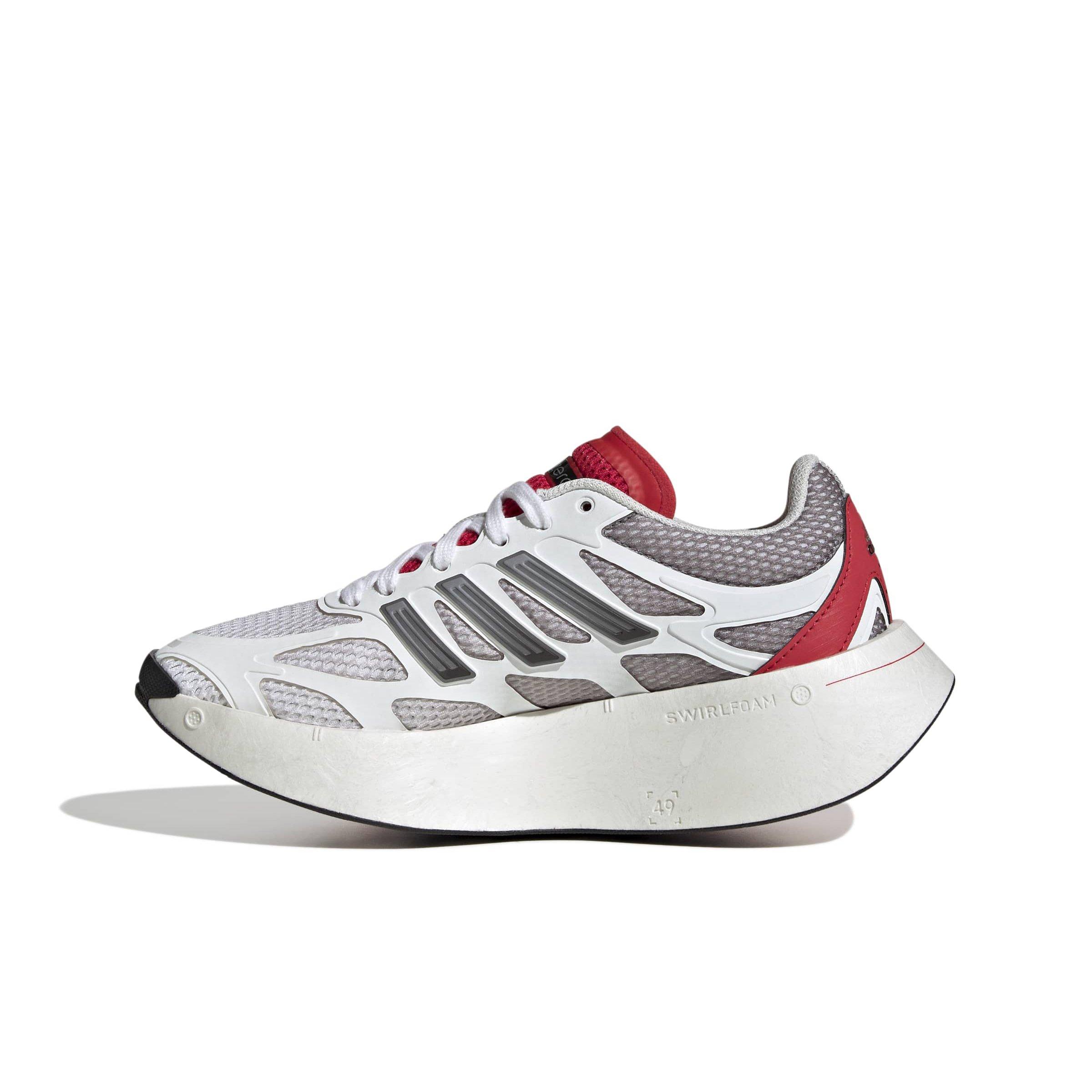 adidas Originals Adizero Aruku "Ftwr White/Grey Two/Core Black" Grade School Boys' Shoe - WHITE/GREY/BLACK Thumbnail View 2