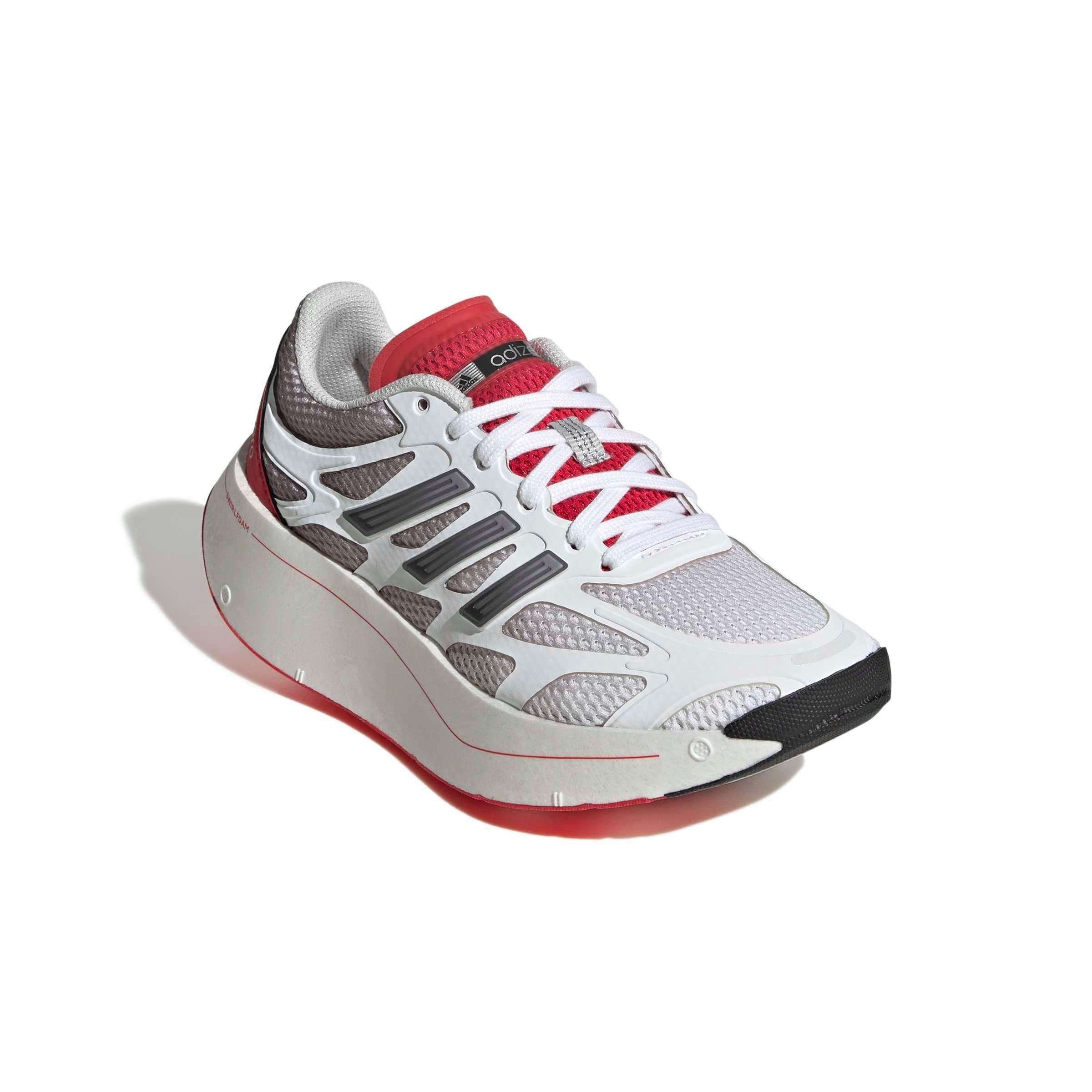 adidas Originals Adizero Aruku "Ftwr White/Grey Two/Core Black" Grade School Boys' Shoe - WHITE/GREY/BLACK Thumbnail View 3