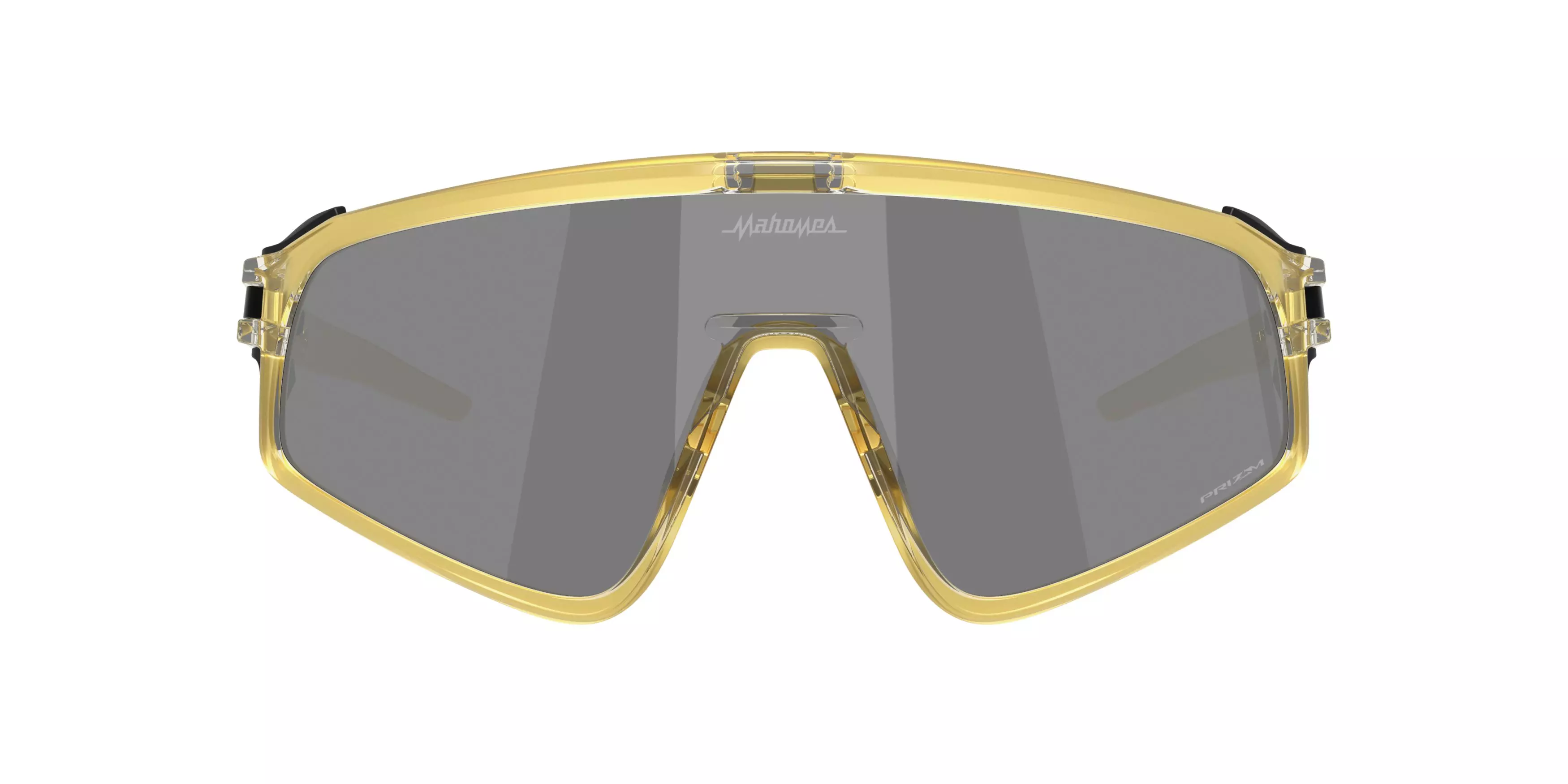 Oakley Latch Panel x Patrick Mahomes II Sunglasses - Prizm Black Lenses & Gold Glass Frame - GOLD/GREY